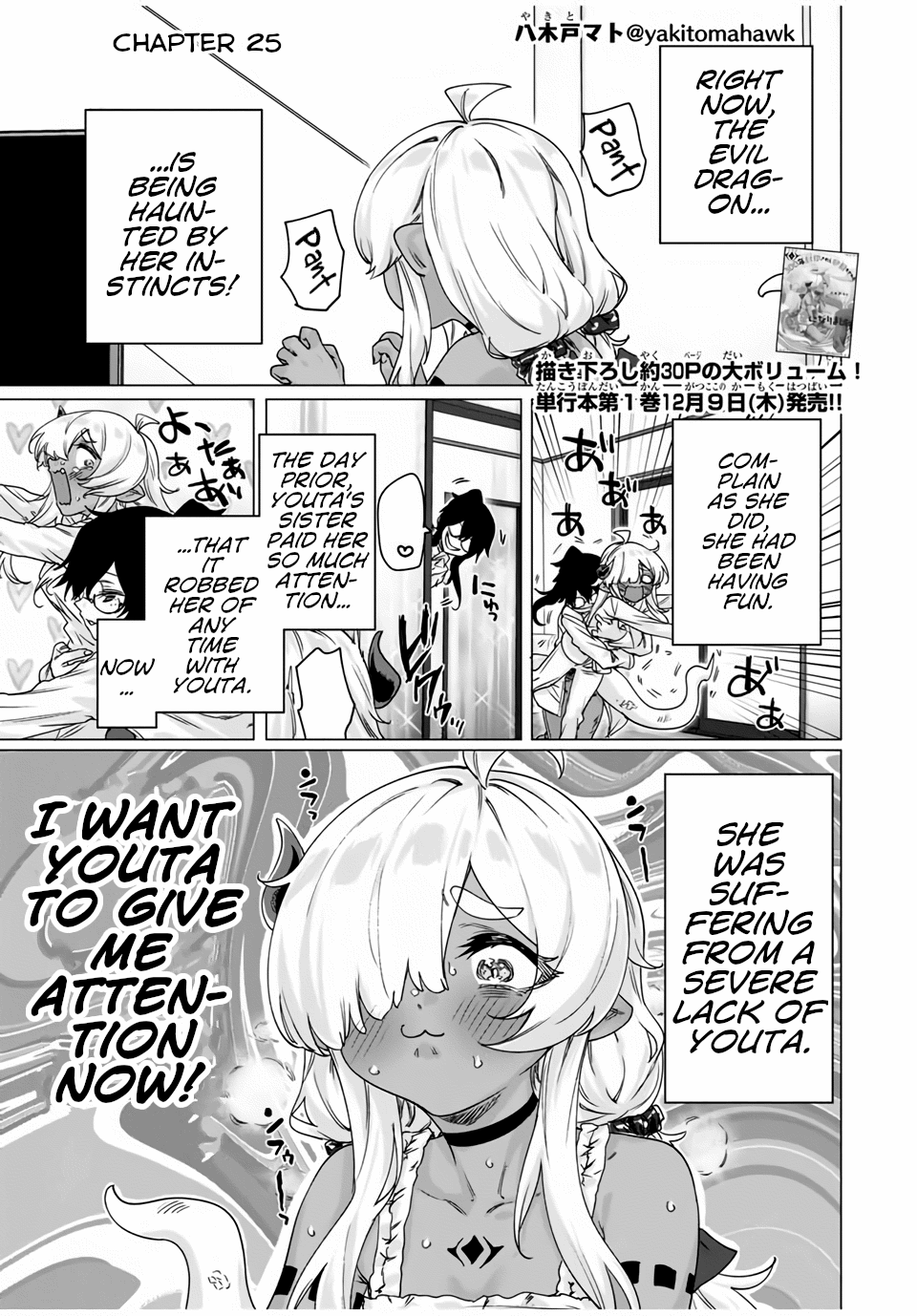 An Evil Dragon That Was Sealed Away For 300 Years Became My Friend Chapter 25 page 1 - Chapter 25