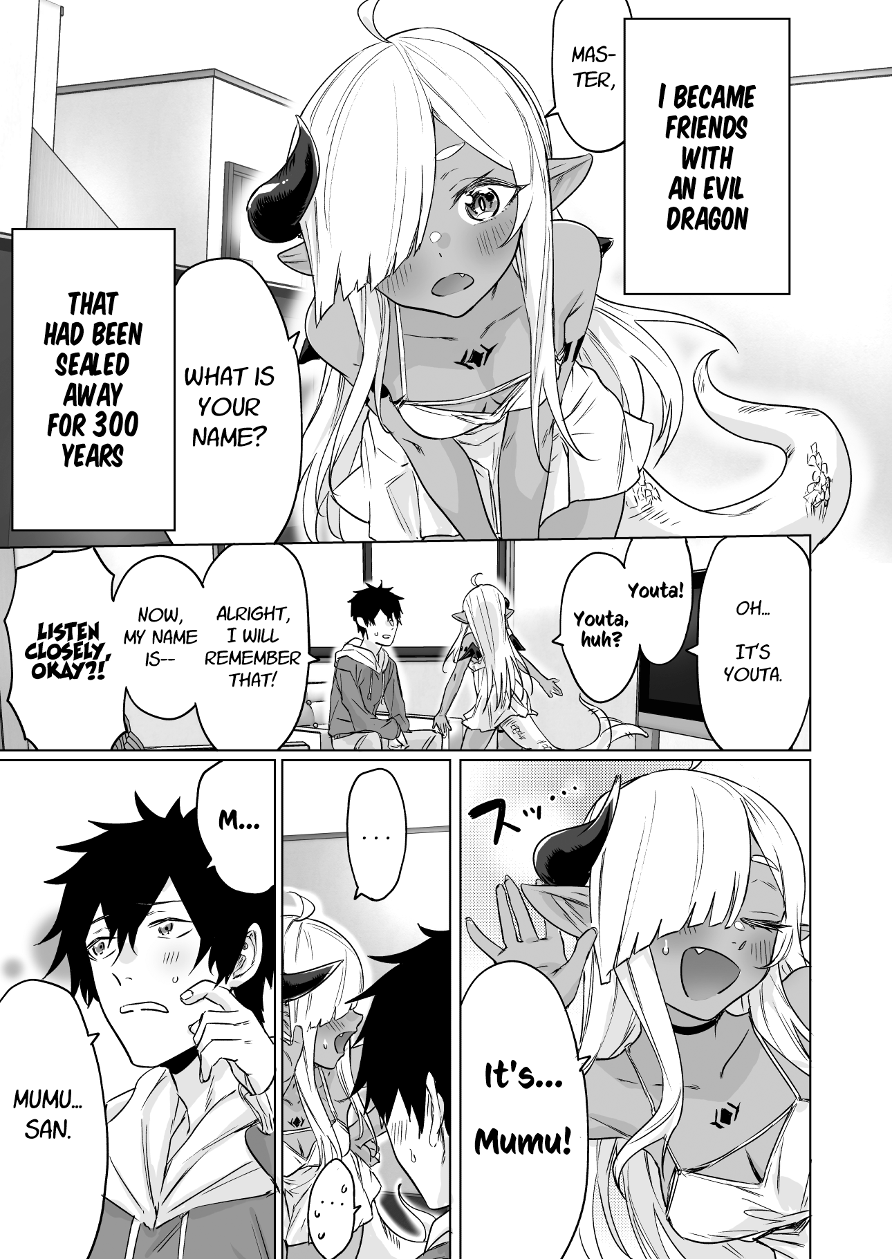 An Evil Dragon That Was Sealed Away For 300 Years Became My Friend Chapter 3 page 1 - Chapter 3