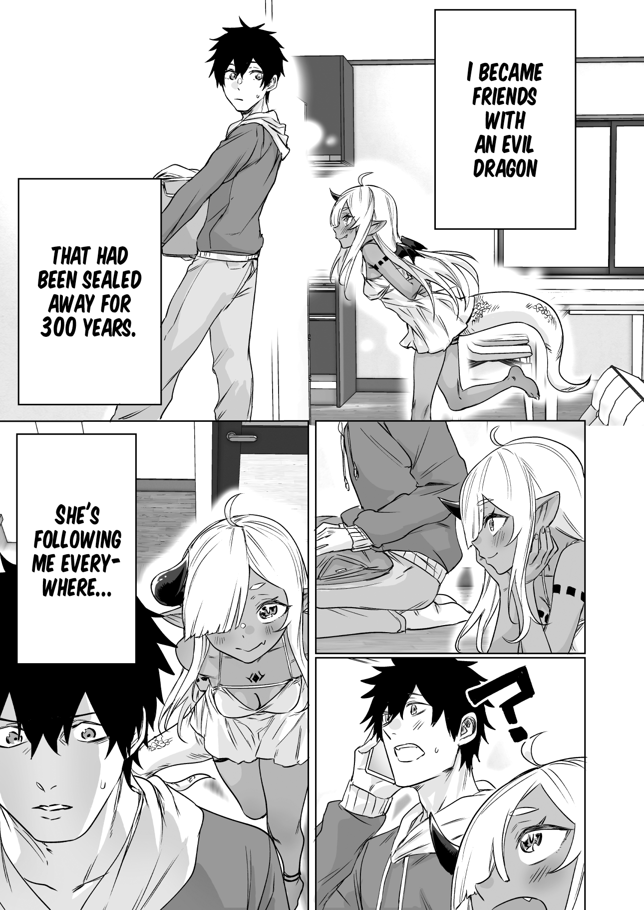 An Evil Dragon That Was Sealed Away For 300 Years Became My Friend Chapter 4 page 1 - Chapter 4