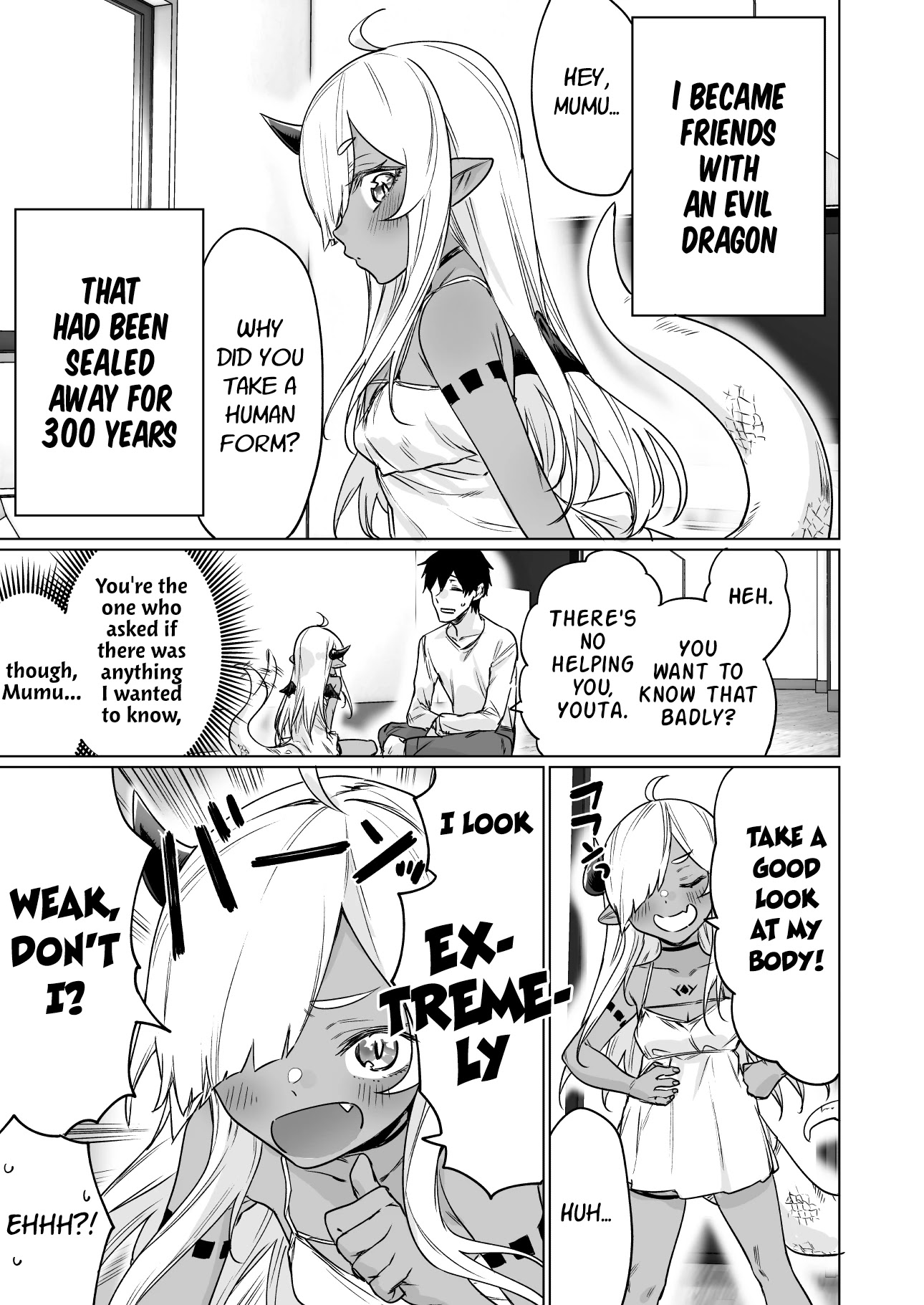 An Evil Dragon That Was Sealed Away For 300 Years Became My Friend Chapter 6 page 1 - Chapter 6