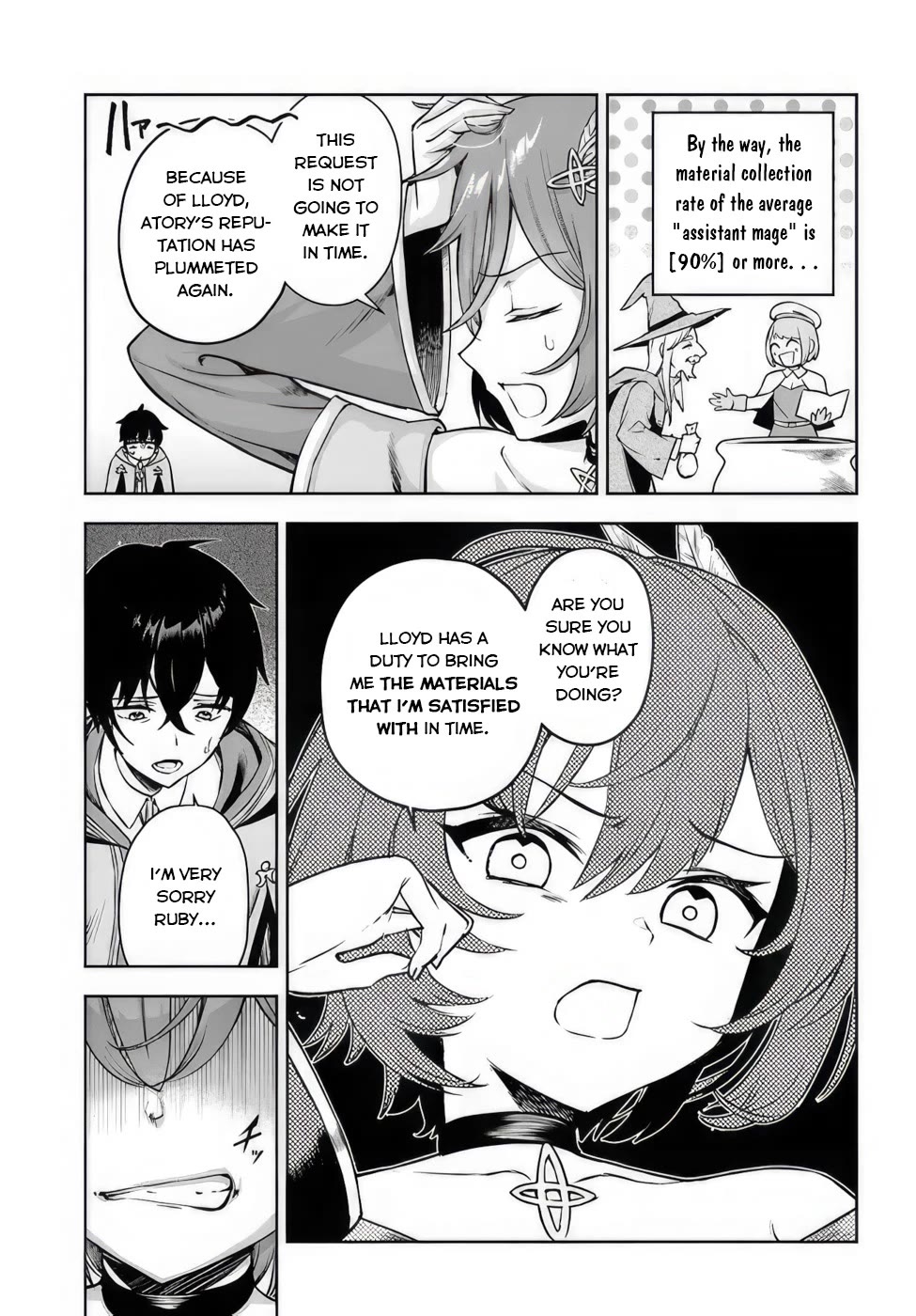 An Exclusive Mage Who Broke up With His Alchemist Childhood Friend, Wants to Lead a Slow Life in a Remote Town Chapter 1 page 6 - Chapter 1: A genius alchemist and an incompetent assistant