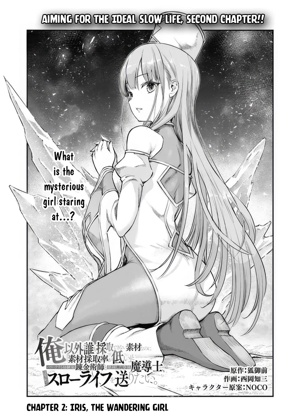 An Exclusive Mage Who Broke up With His Alchemist Childhood Friend, Wants to Lead a Slow Life in a Remote Town Chapter 2 page 1 - Chapter 2: Iris, The Wandering girl