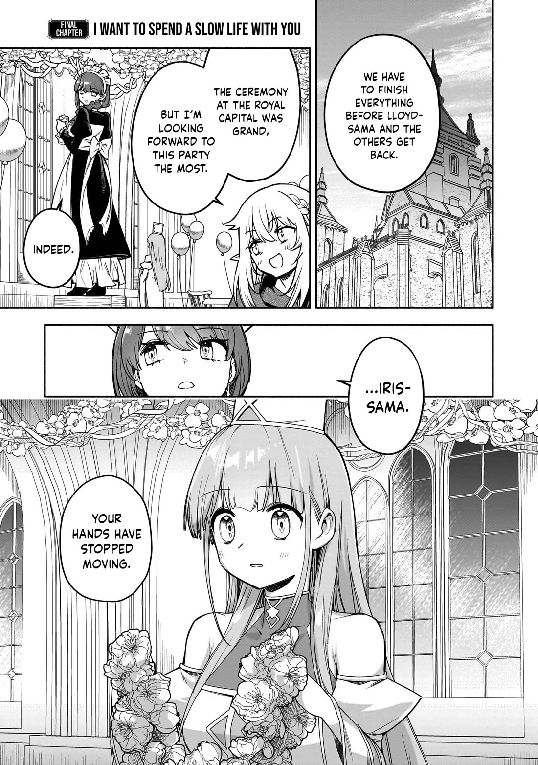 An Exclusive Mage Who Broke up With His Alchemist Childhood Friend, Wants to Lead a Slow Life in a Remote Town Chapter 29 page 2 - Chapter 29: I Want to Spend a Slow Life With You [END]
