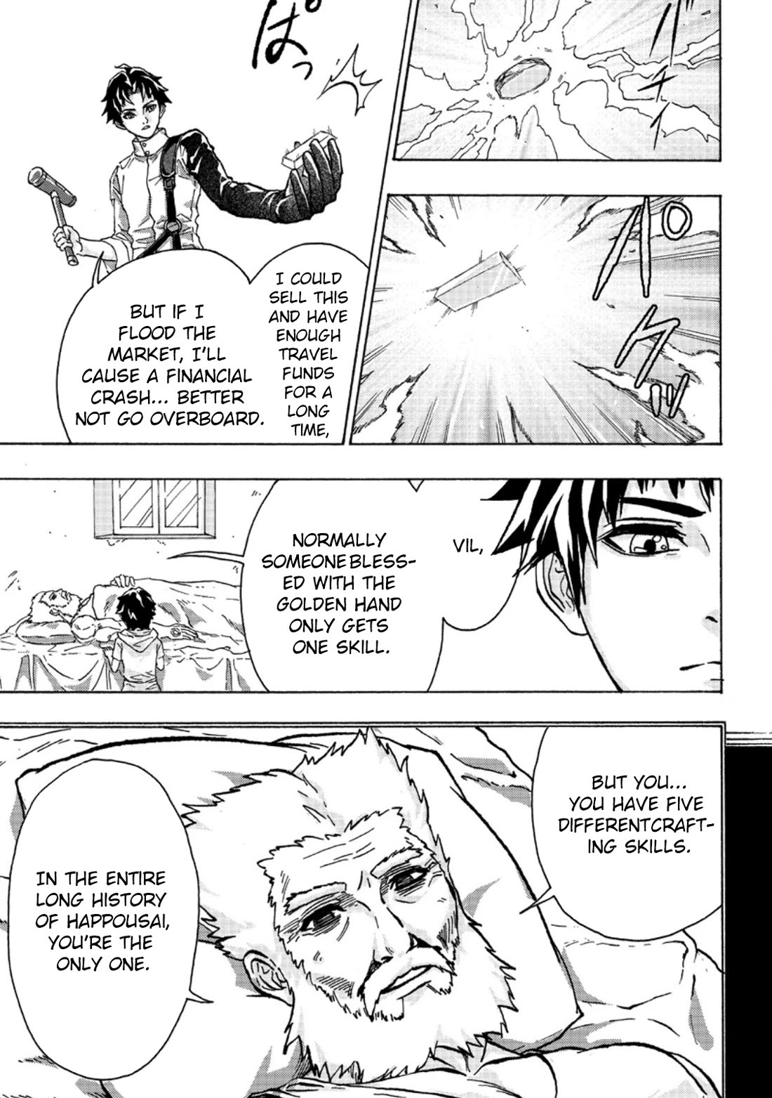 An Exiled Blacksmith Uses His Cheat Skills to Forge Legends Chapter 1 page 22 - Chapter 1