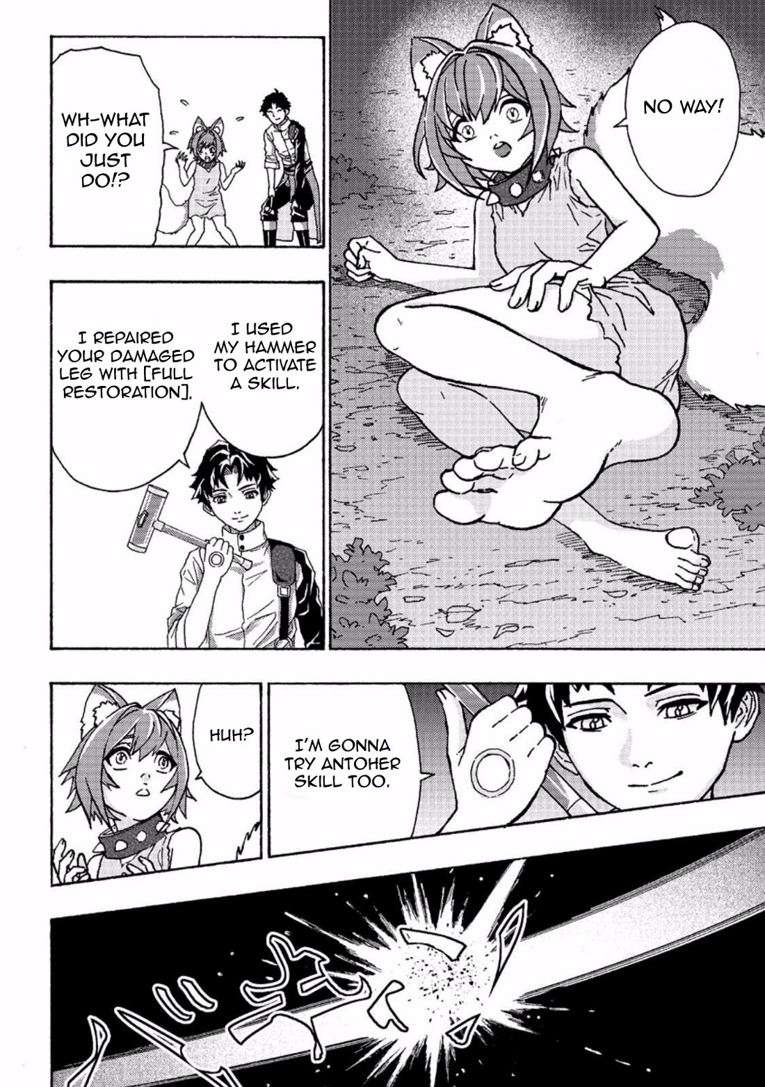 An Exiled Blacksmith Uses His Cheat Skills to Forge Legends Chapter 2 page 6 - Chapter 2