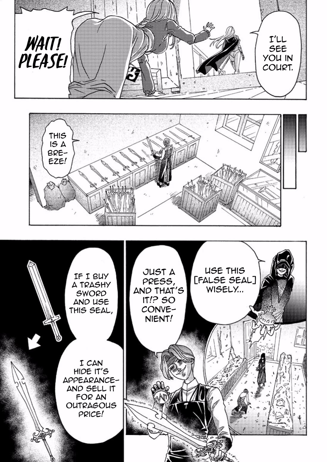 An Exiled Blacksmith Uses His Cheat Skills to Forge Legends Chapter 7 page 7 - Chapter 7