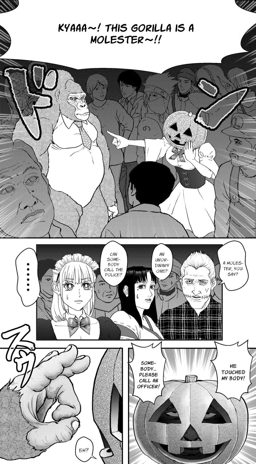 An Extremely Attractive Gorilla Chapter 10 page 8 - Chapter 10: Halloween