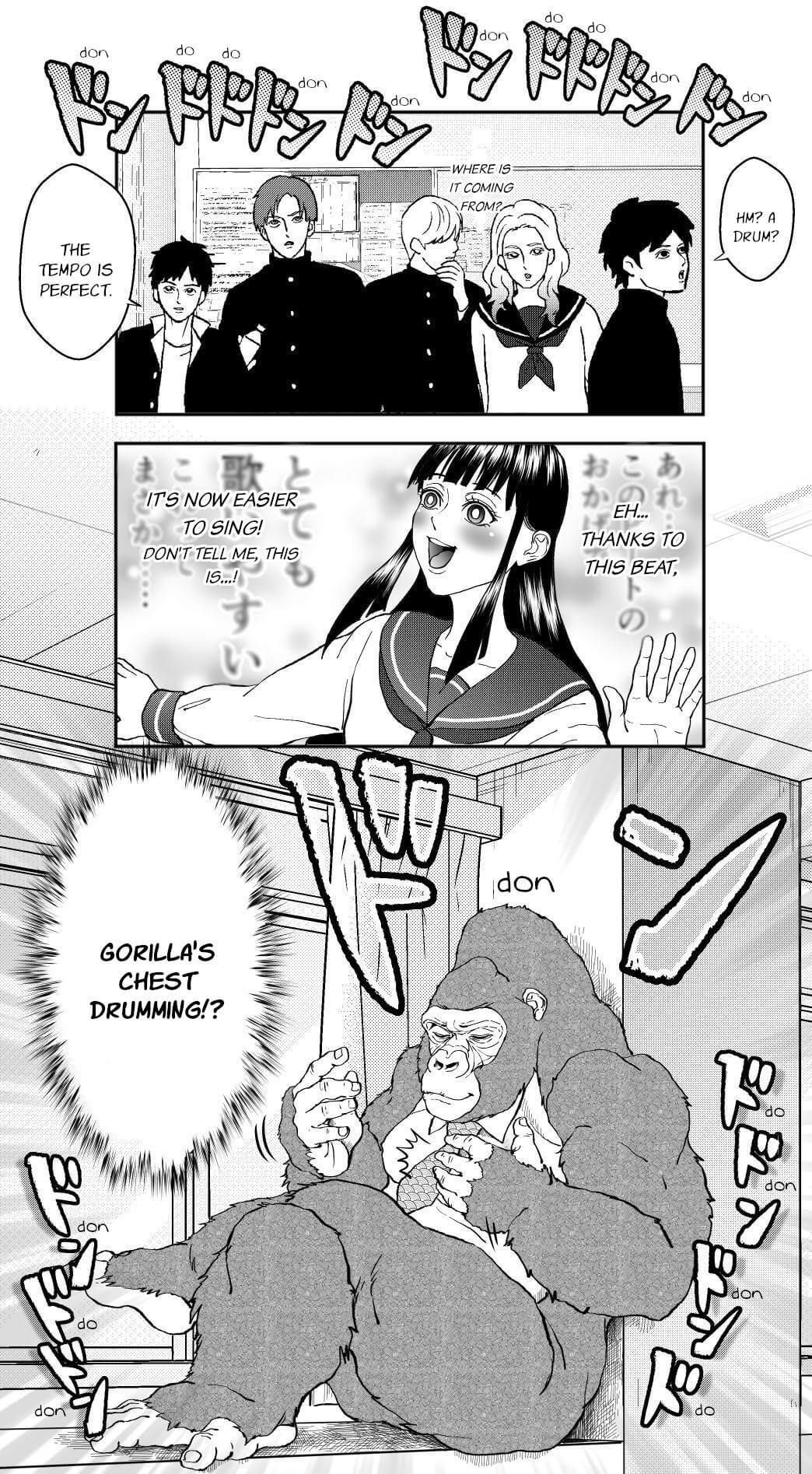 An Extremely Attractive Gorilla Chapter 11 page 12 - Chapter 11: Gorilla vs. Kiwako-sama