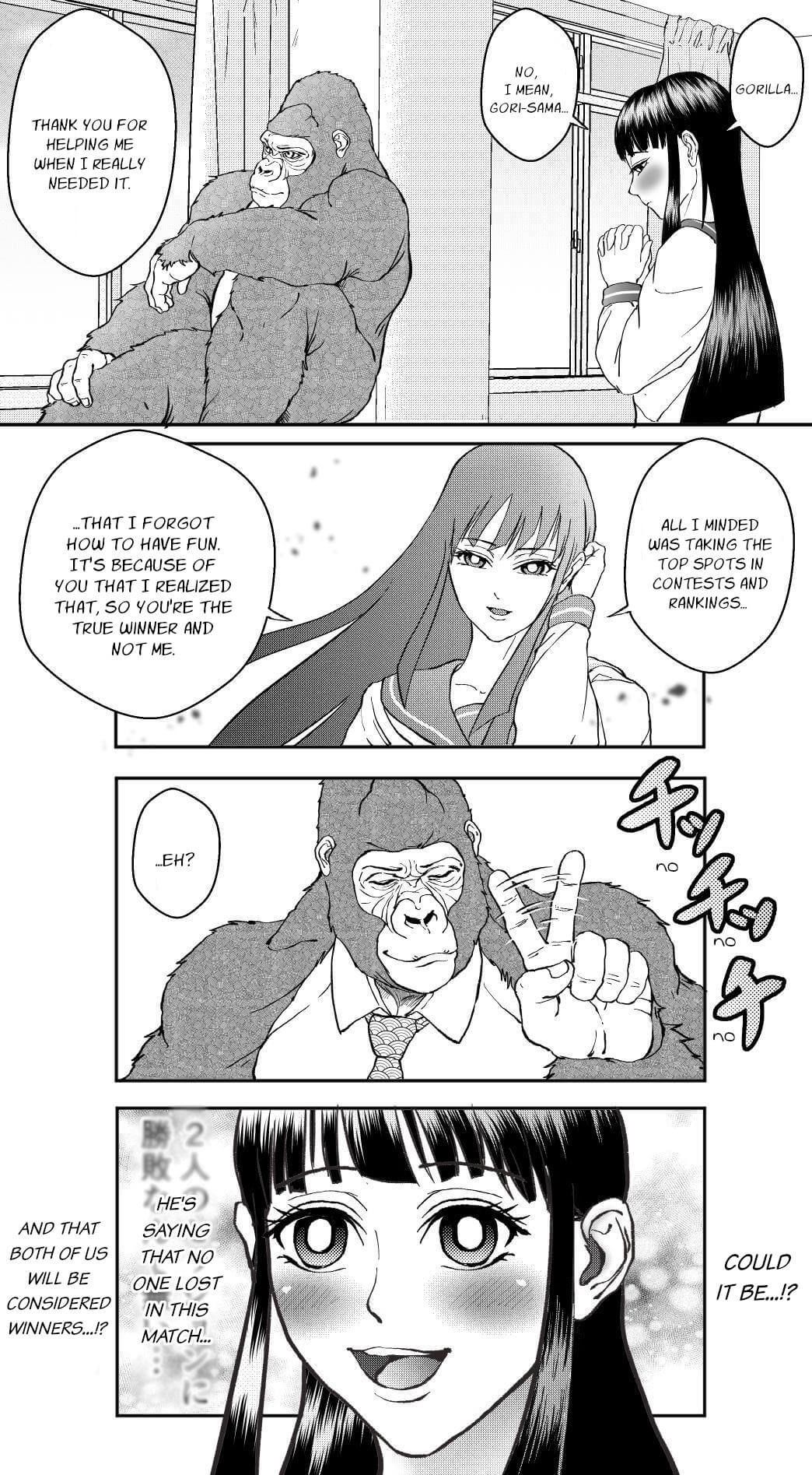 An Extremely Attractive Gorilla Chapter 11 page 14 - Chapter 11: Gorilla vs. Kiwako-sama