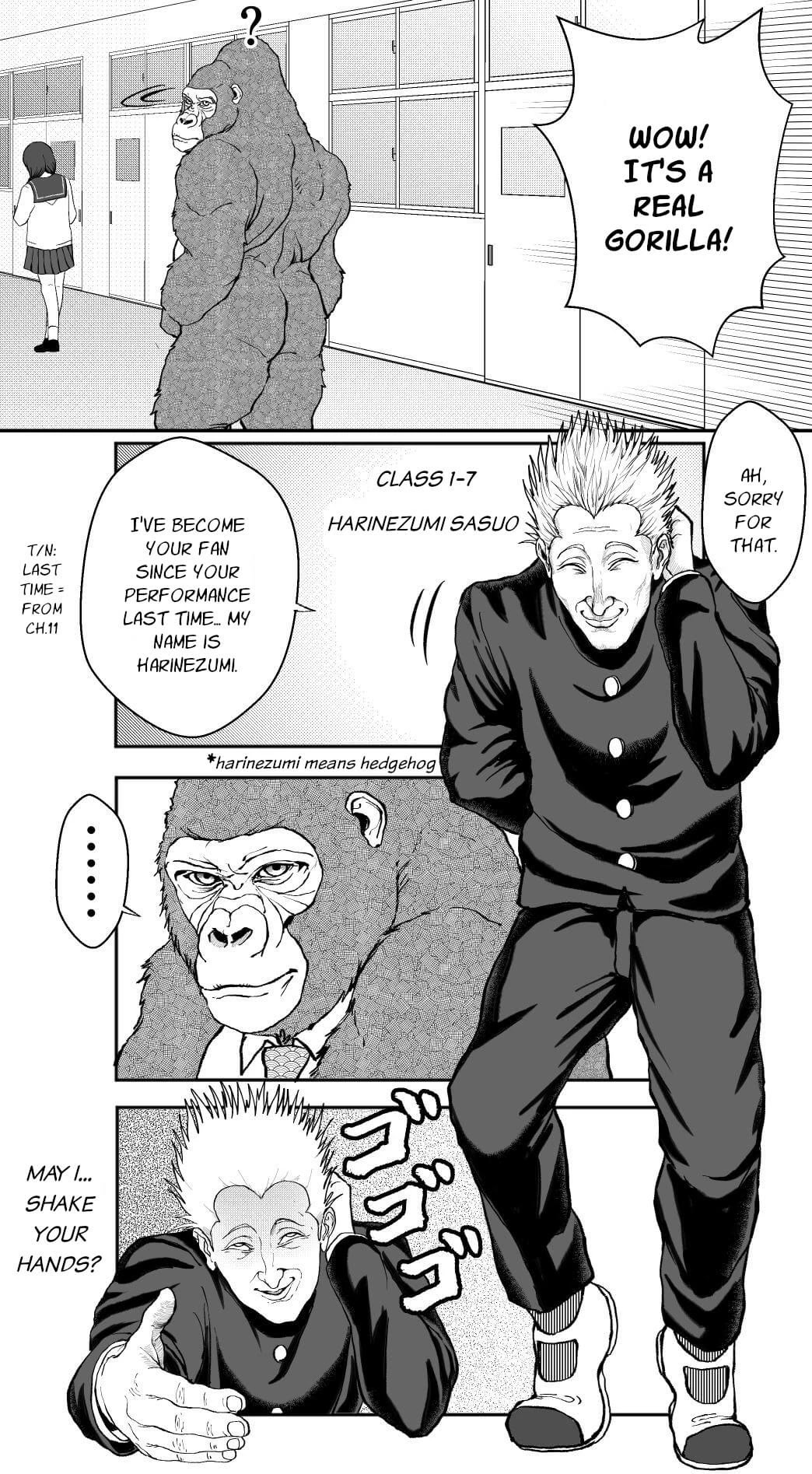 An Extremely Attractive Gorilla Chapter 12 page 3 - Chapter 12: Hedgehog Part 1
