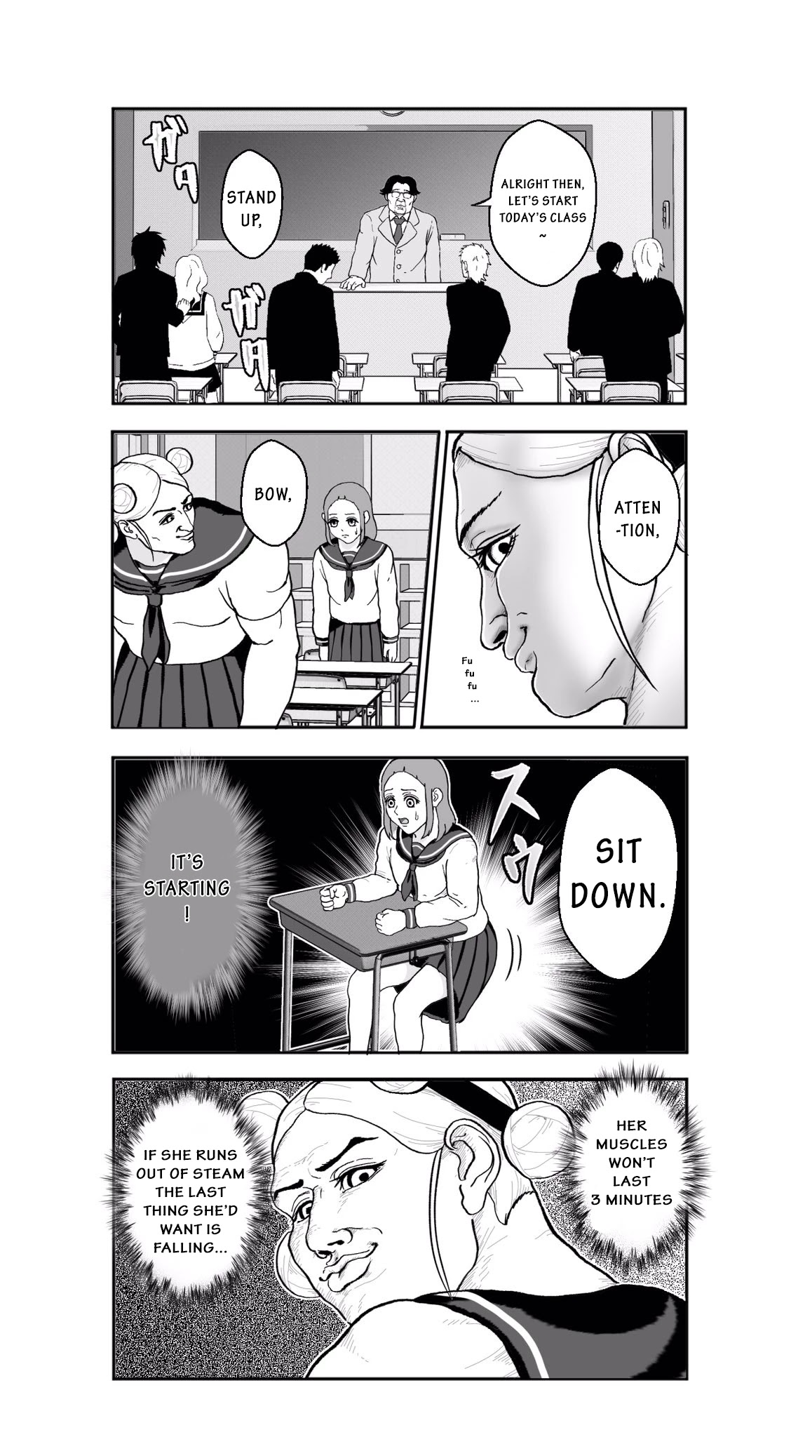 An Extremely Attractive Gorilla Chapter 14 page 3 - Chapter 14: Muscle Bon Bako
