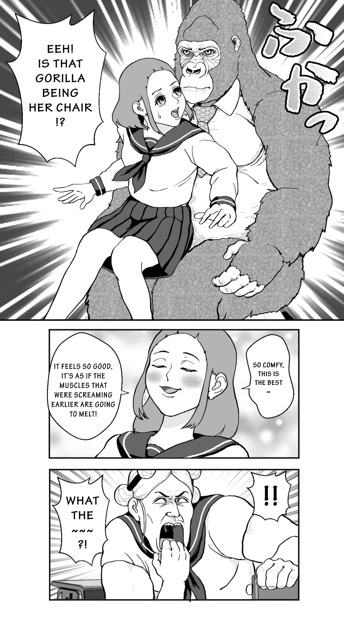 An Extremely Attractive Gorilla Chapter 14 page 5 - Chapter 14: Muscle Bon Bako
