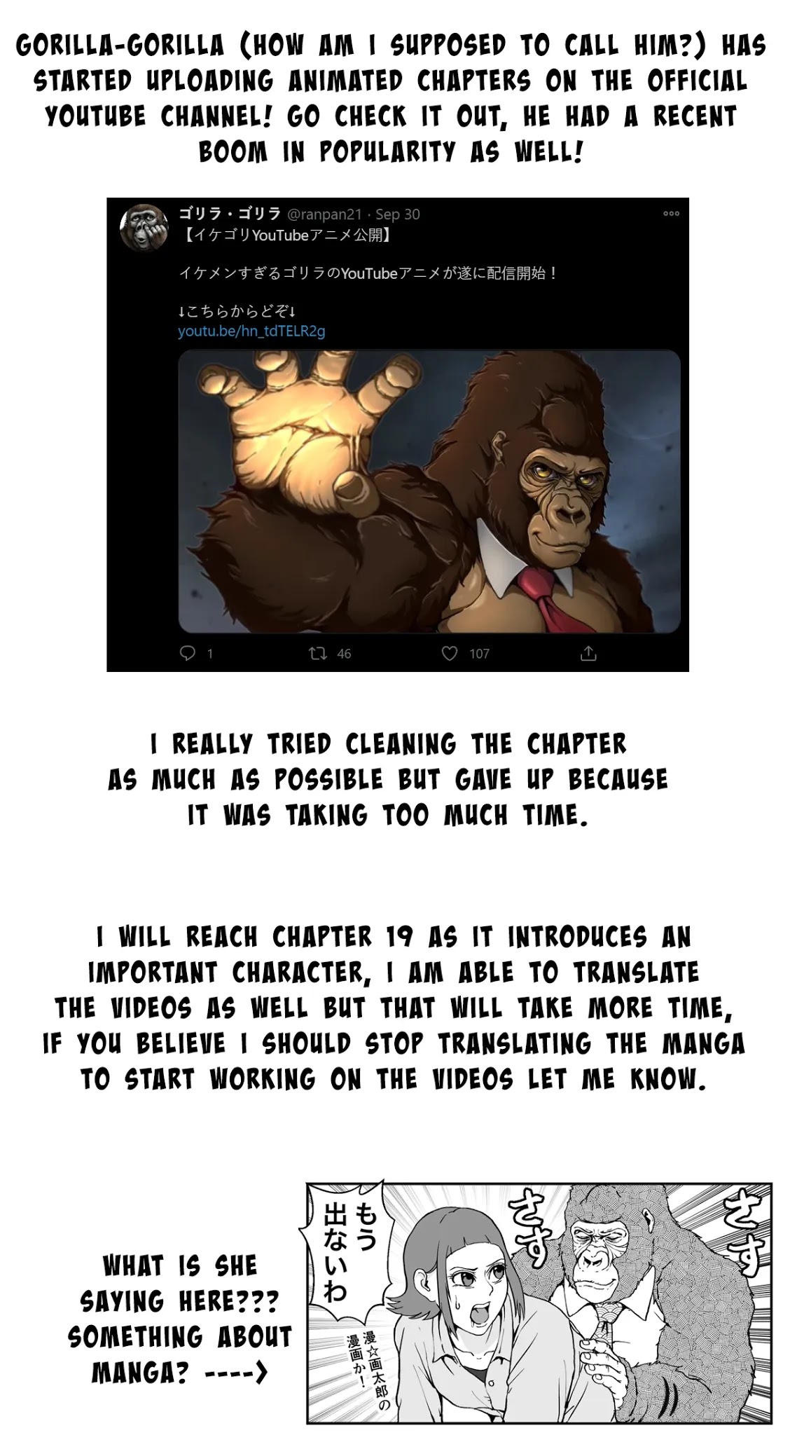 An Extremely Attractive Gorilla Chapter 17 page 10 - Chapter 17: Love Hotel Tropical