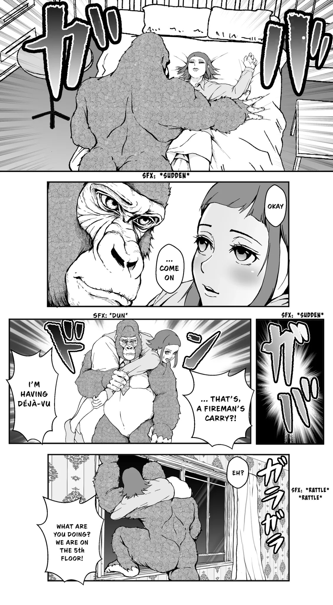 An Extremely Attractive Gorilla Chapter 17 page 6 - Chapter 17: Love Hotel Tropical
