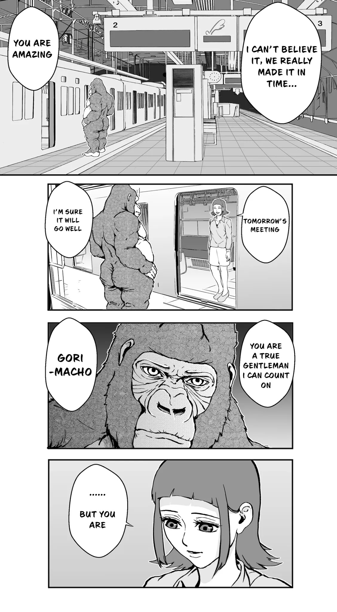 An Extremely Attractive Gorilla Chapter 17 page 8 - Chapter 17: Love Hotel Tropical