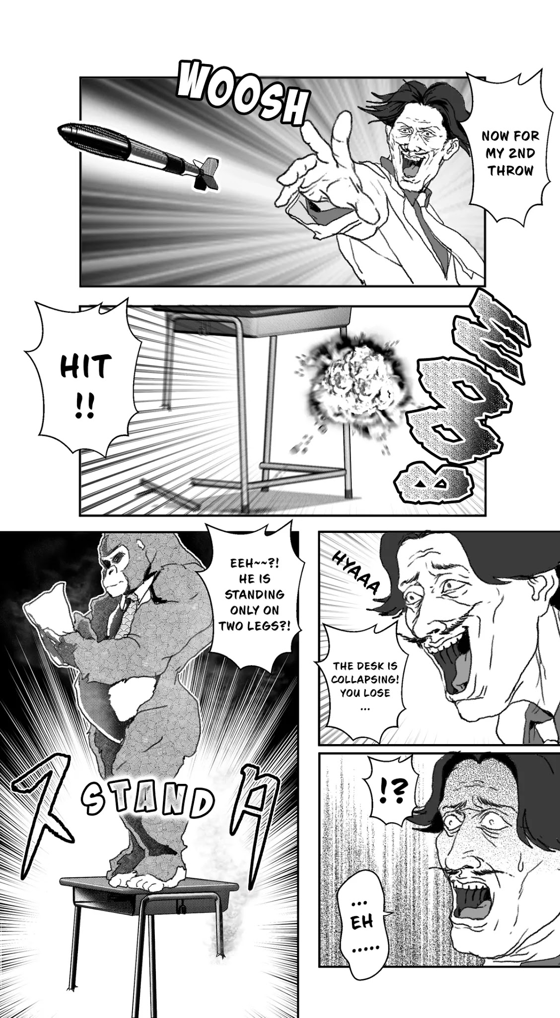 An Extremely Attractive Gorilla Chapter 20 page 14 - Chapter 20: Darts