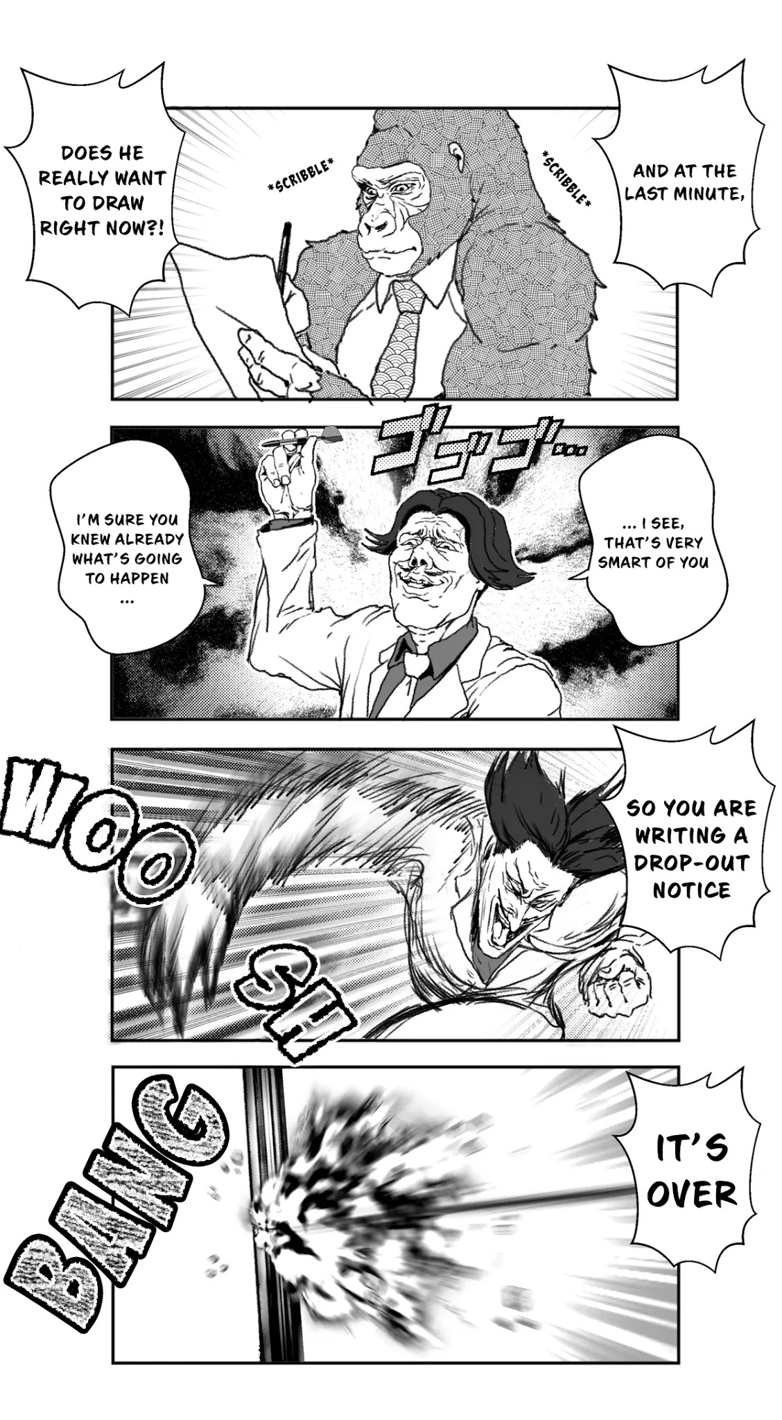 An Extremely Attractive Gorilla Chapter 20 page 15 - Chapter 20: Darts