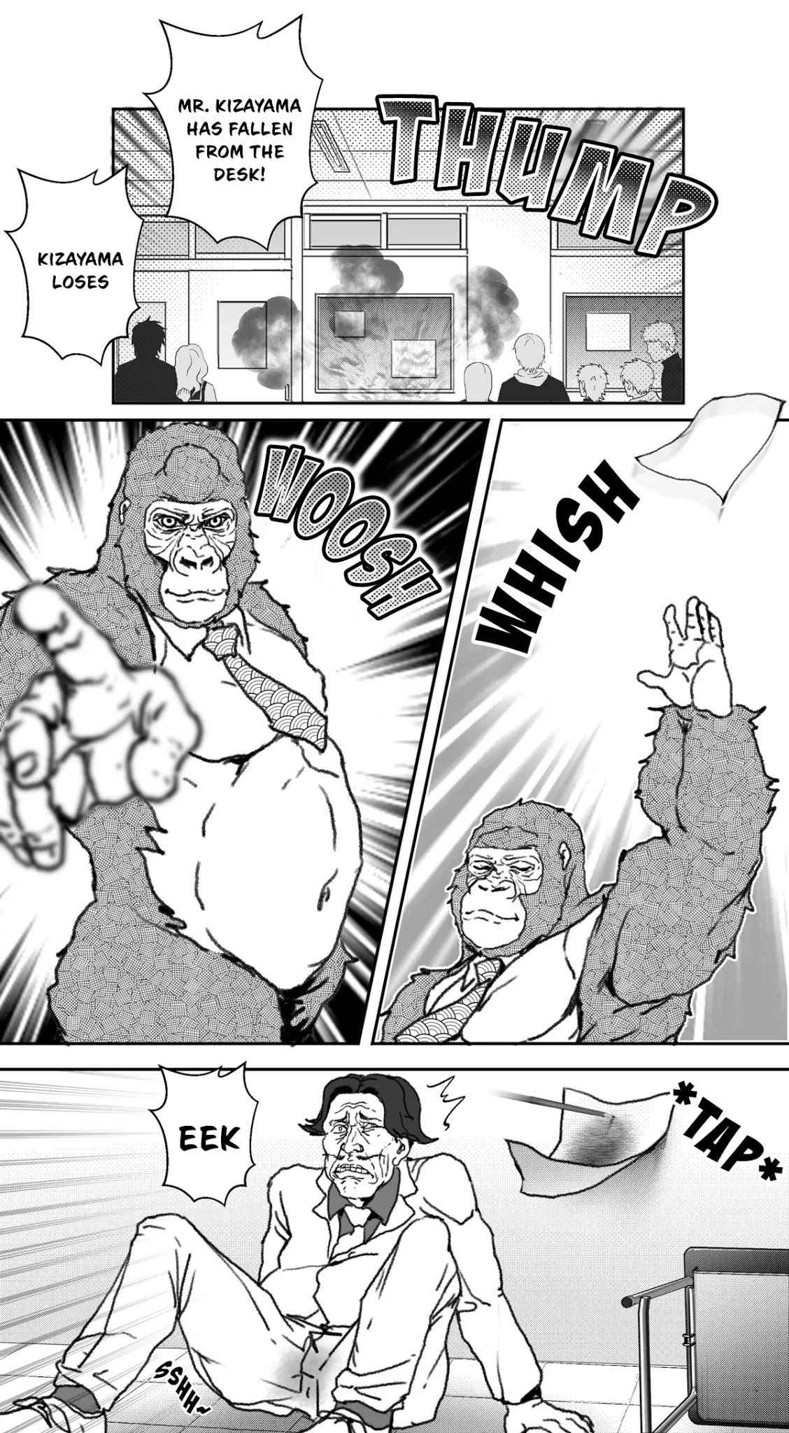 An Extremely Attractive Gorilla Chapter 20 page 17 - Chapter 20: Darts