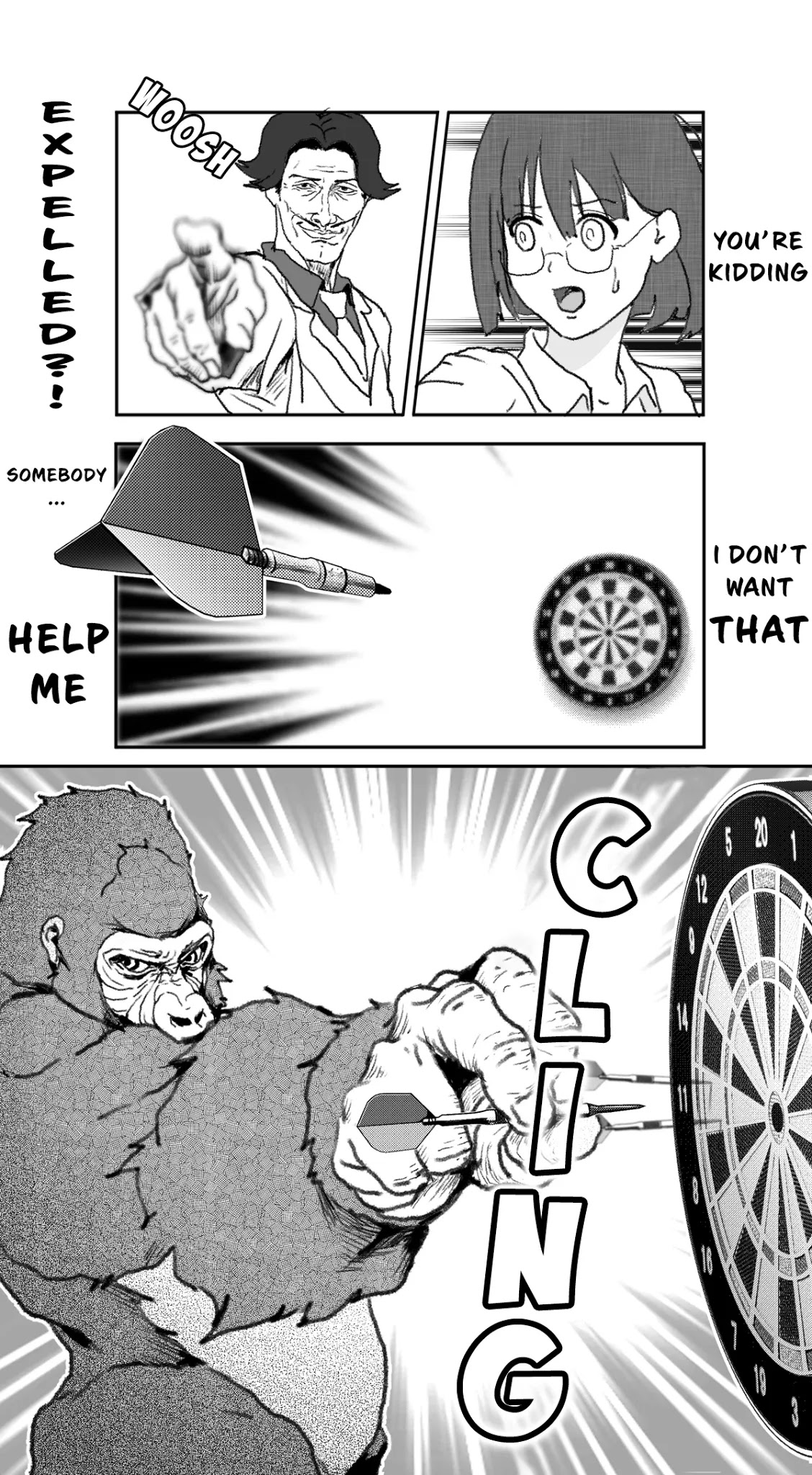 An Extremely Attractive Gorilla Chapter 20 page 6 - Chapter 20: Darts