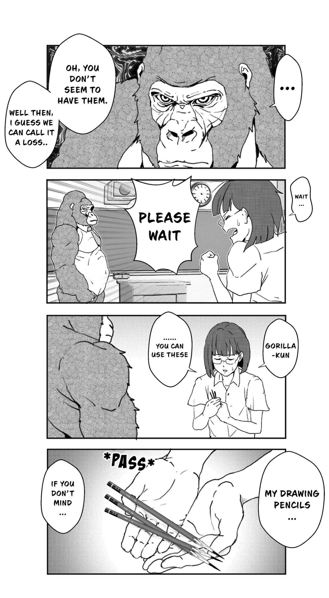 An Extremely Attractive Gorilla Chapter 20 page 9 - Chapter 20: Darts