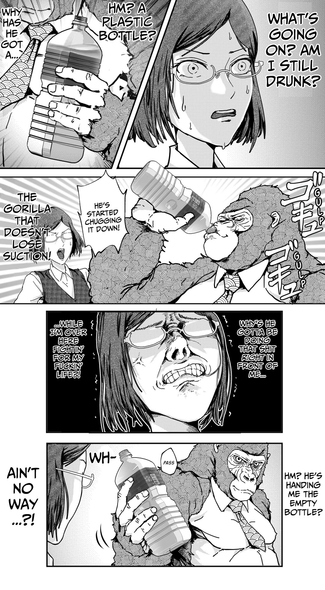 An Extremely Attractive Gorilla Chapter 24 page 2 - Chapter 24: It's Gonna Come Leaking Out