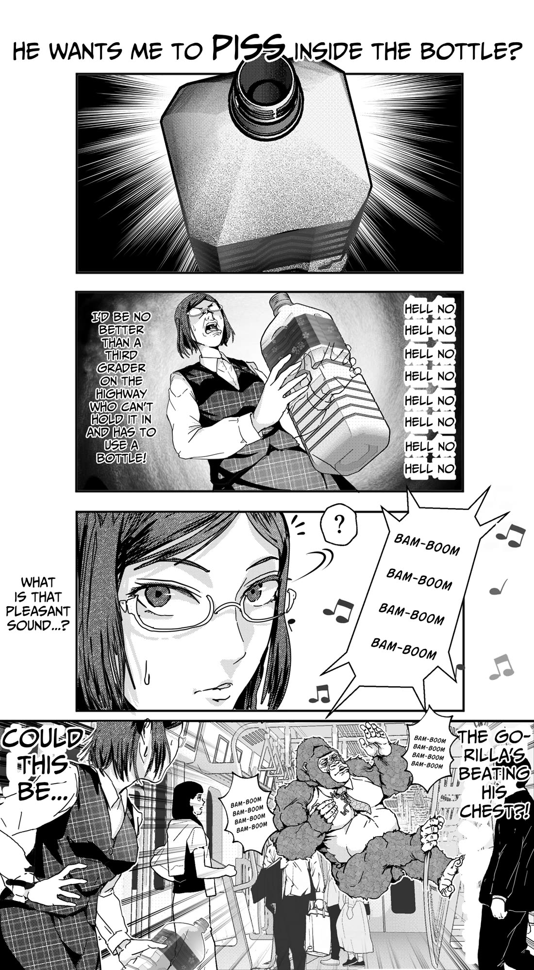 An Extremely Attractive Gorilla Chapter 24 page 3 - Chapter 24: It's Gonna Come Leaking Out