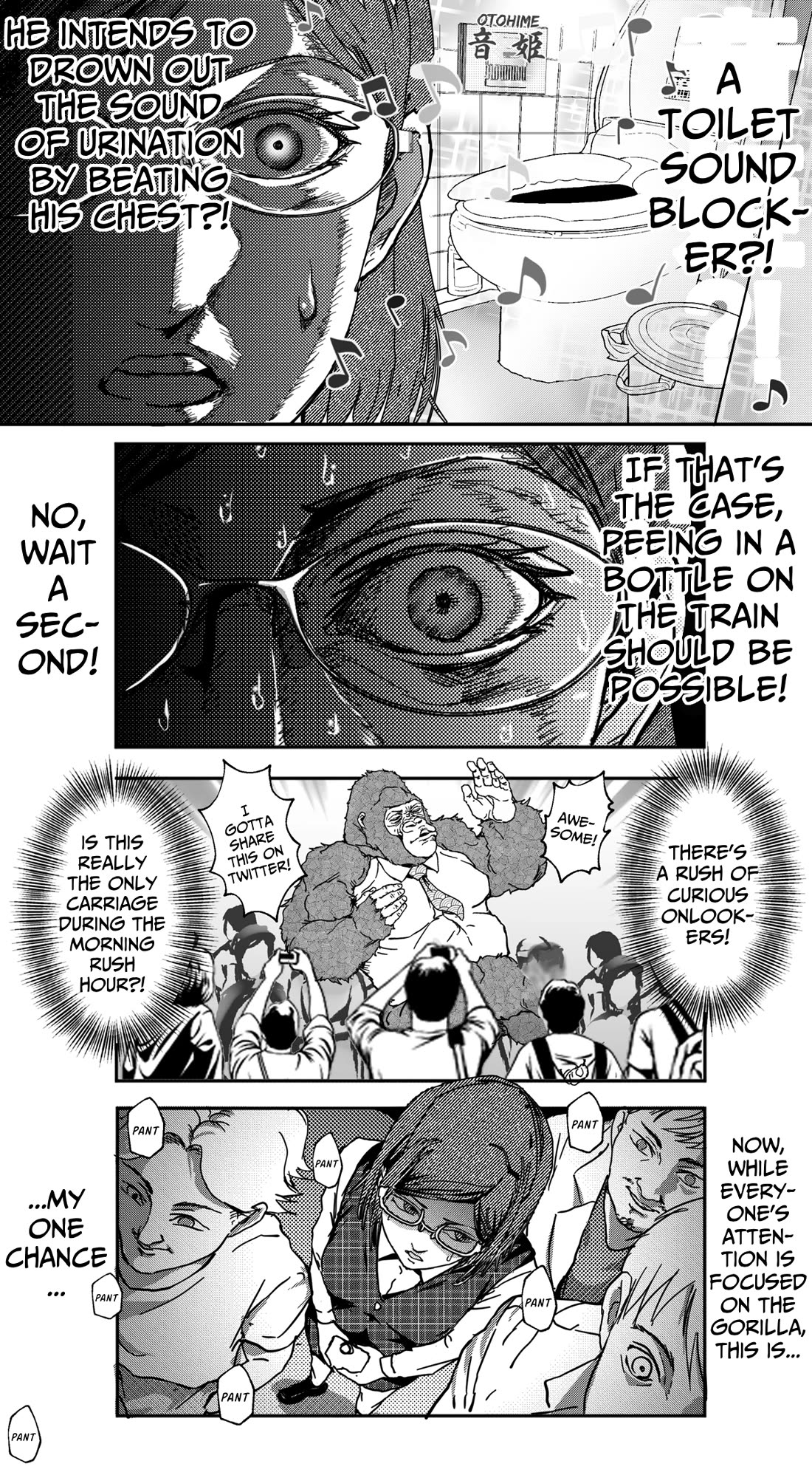 An Extremely Attractive Gorilla Chapter 24 page 4 - Chapter 24: It's Gonna Come Leaking Out