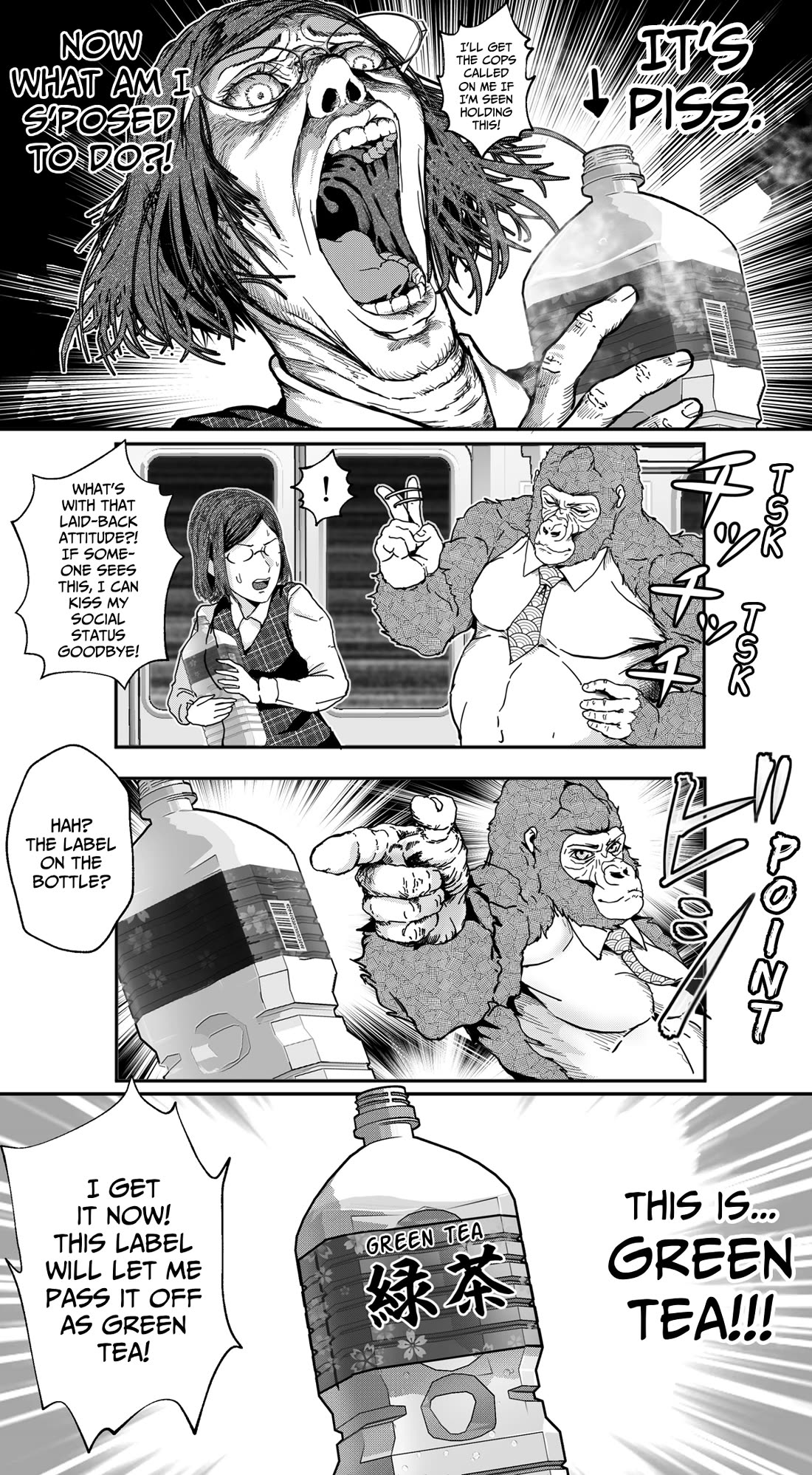 An Extremely Attractive Gorilla Chapter 24 page 6 - Chapter 24: It's Gonna Come Leaking Out