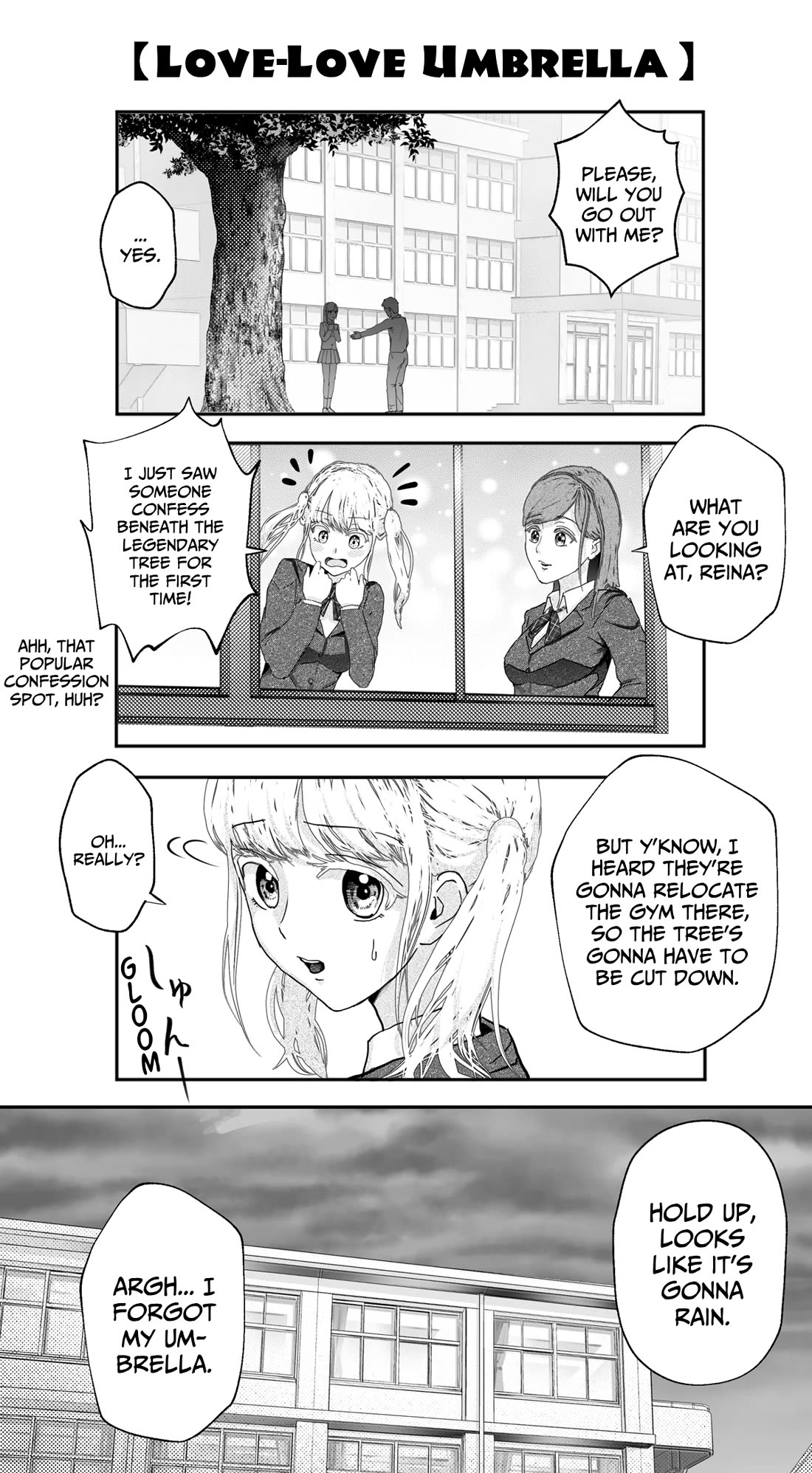 An Extremely Attractive Gorilla Chapter 26 page 1 - Chapter 26: Love-Love Umbrella