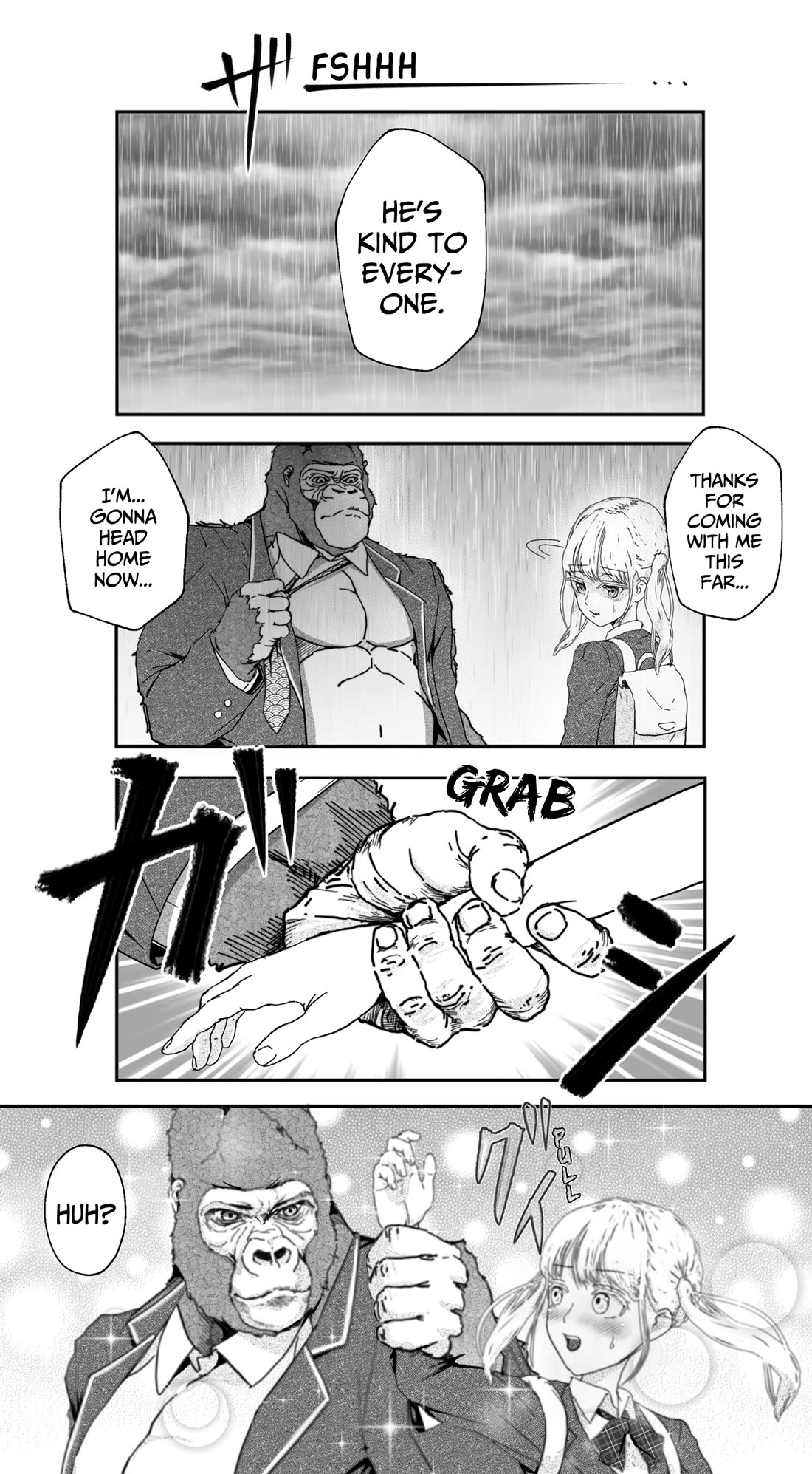 An Extremely Attractive Gorilla Chapter 26 page 6 - Chapter 26: Love-Love Umbrella