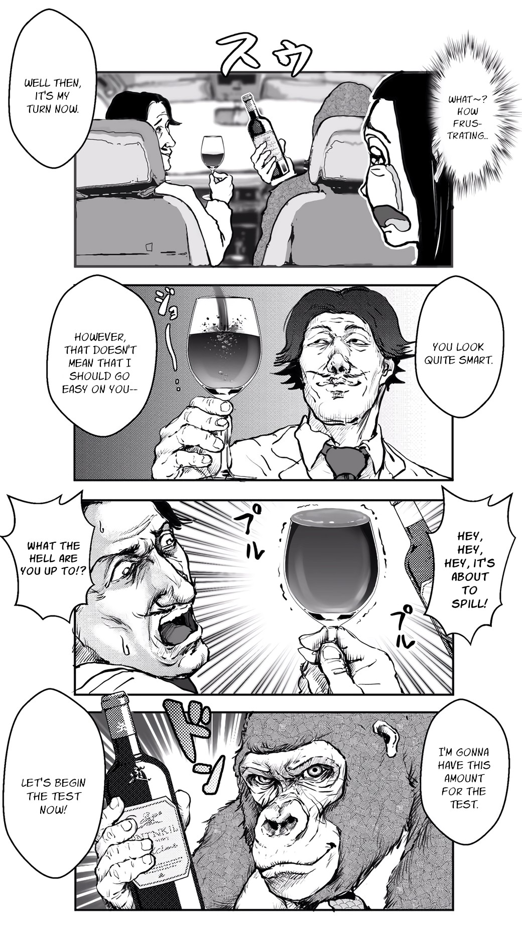 An Extremely Attractive Gorilla Chapter 3 page 4 - Chapter 3: Driving Test