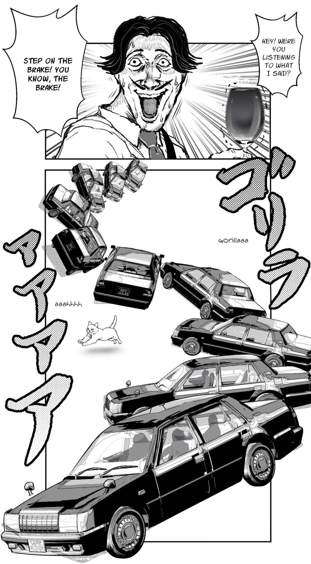 An Extremely Attractive Gorilla Chapter 3 page 8 - Chapter 3: Driving Test