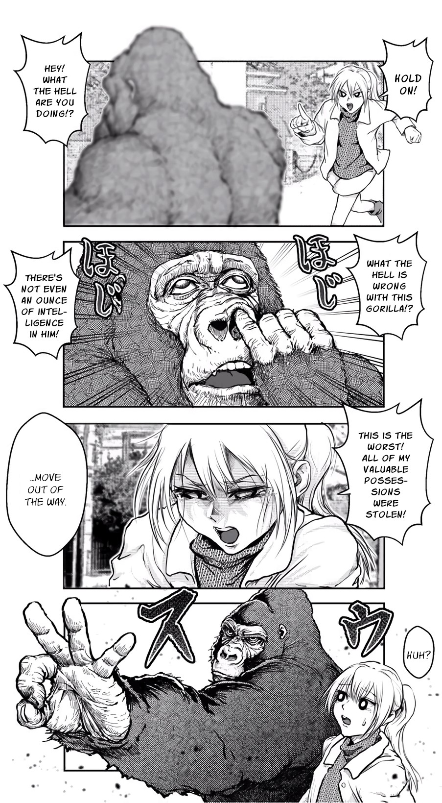 An Extremely Attractive Gorilla Chapter 4 page 3 - Chapter 4: Thief