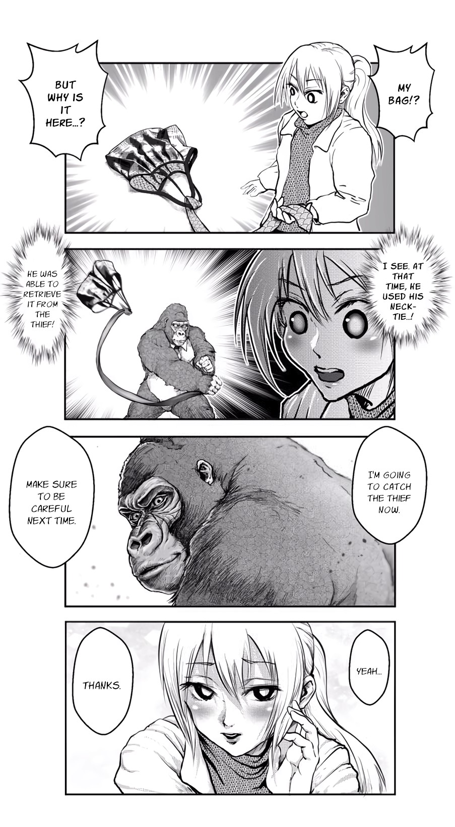 An Extremely Attractive Gorilla Chapter 4 page 5 - Chapter 4: Thief