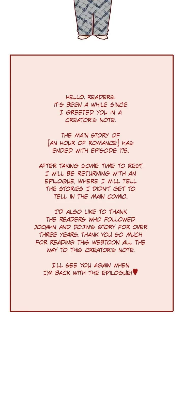 An Hour of Romance Chapter 175 page 35 - Chapter 175 [End of Main Story]