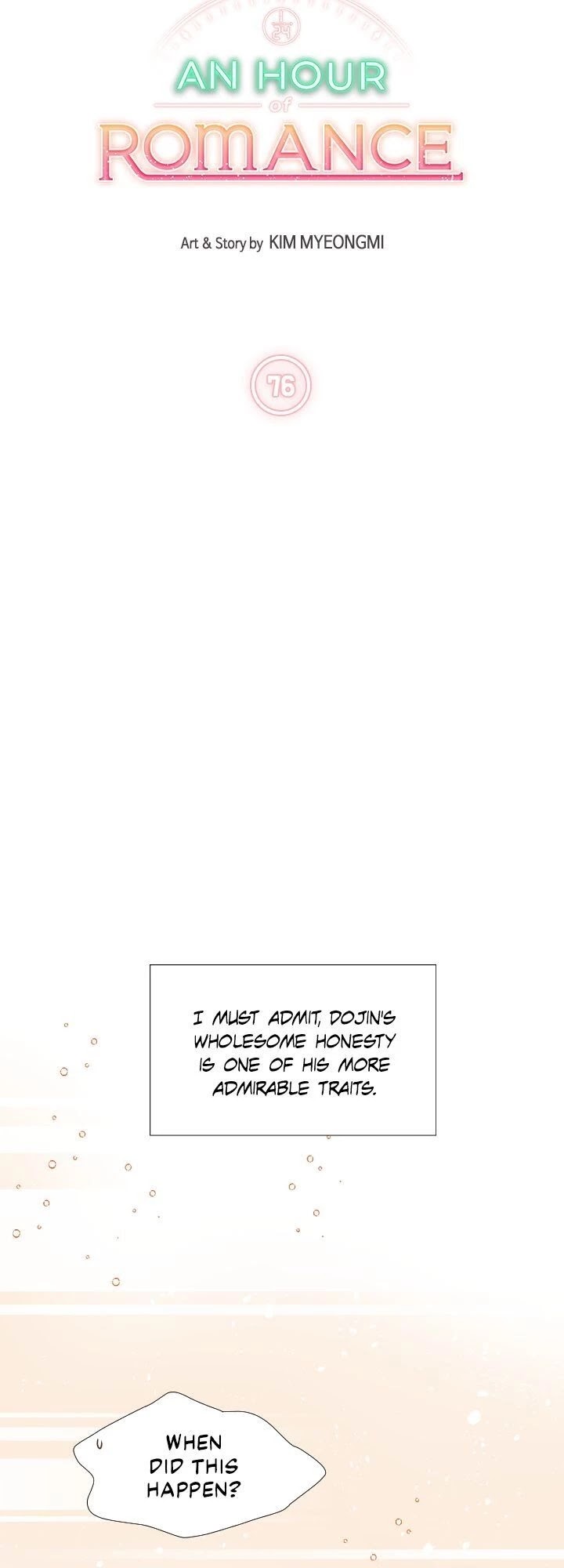 An Hour of Romance Chapter 76 page 5 - Chapter 76