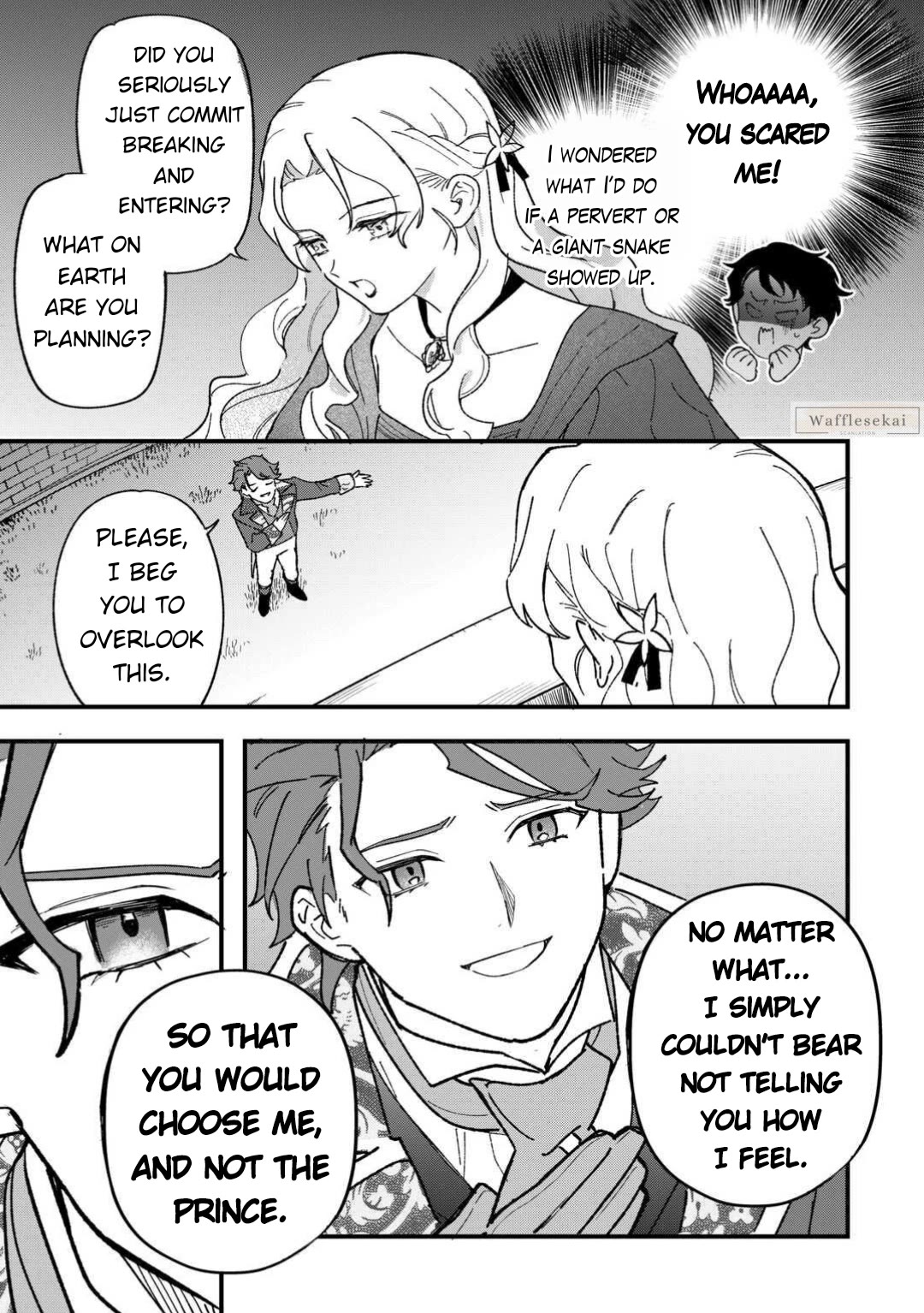 An Okama Reincarnated as a Villainess, and Everything’s Just Fine Chapter 8 page 18 - Chapter 8