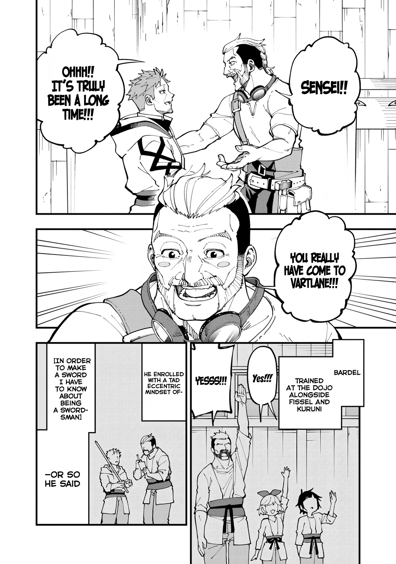 An Old Man From the Countryside Becomes a Swords Saint: I Was Just a Rural Sword Teacher, but My Successful Students Won't Leave Me Alone! Chapter 12 page 23 - Chapter 12: Old man, going to the blacksmith