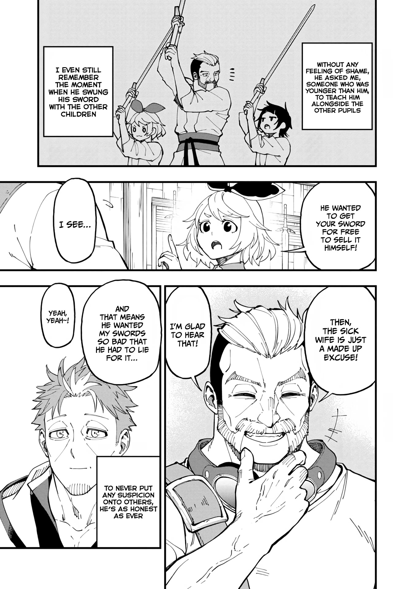 An Old Man From the Countryside Becomes a Swords Saint: I Was Just a Rural Sword Teacher, but My Successful Students Won't Leave Me Alone! Chapter 12 page 24 - Chapter 12: Old man, going to the blacksmith