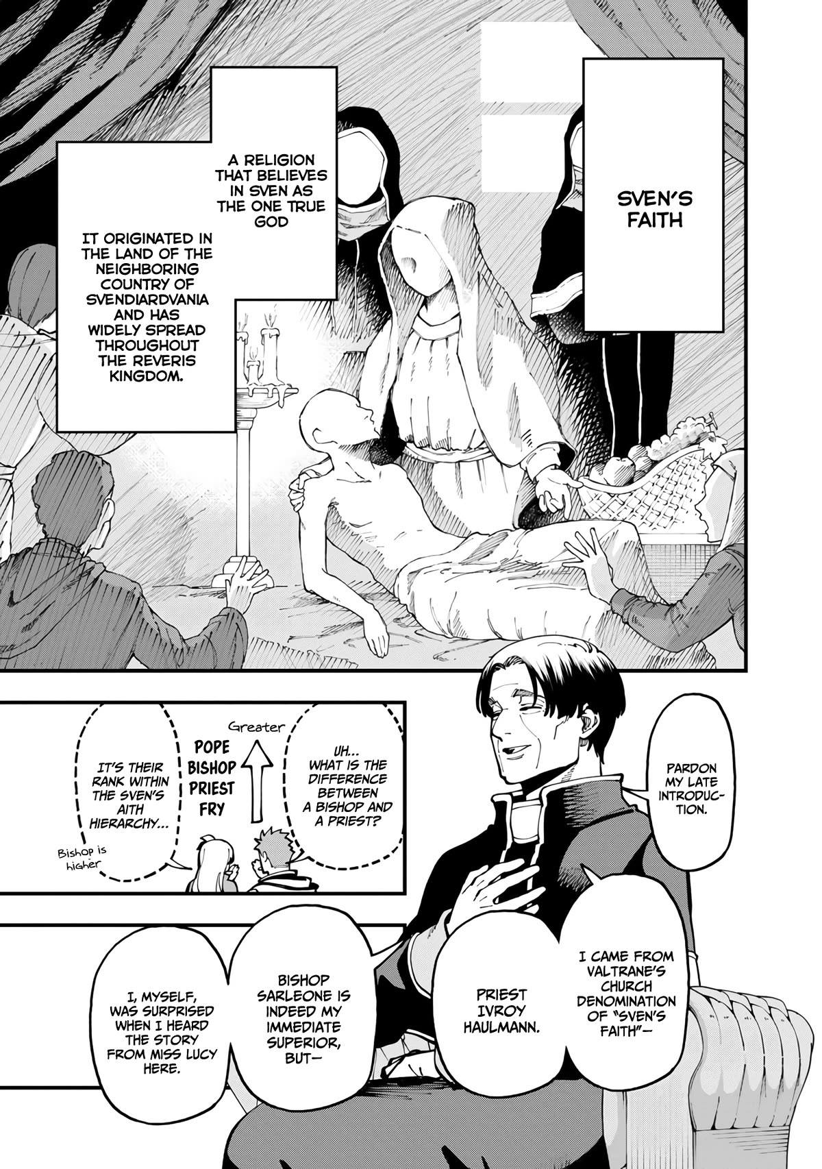 An Old Man From the Countryside Becomes a Swords Saint: I Was Just a Rural Sword Teacher, but My Successful Students Won't Leave Me Alone! Chapter 20 page 14 - Chapter 20: Old man, going to church!!