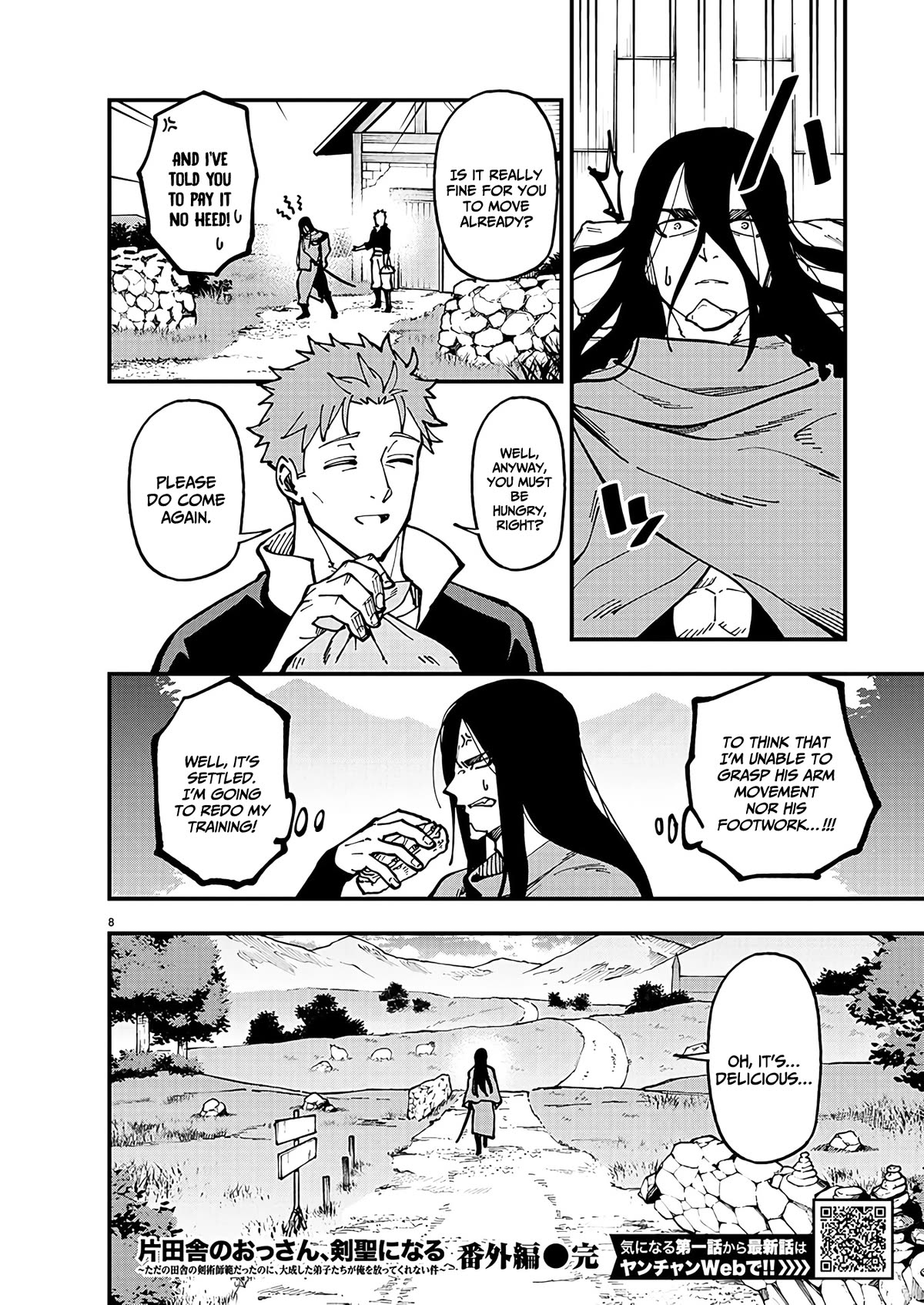An Old Man From the Countryside Becomes a Swords Saint: I Was Just a Rural Sword Teacher, but My Successful Students Won't Leave Me Alone! Chapter 21.5 page 9 - Chapter 21.5: The dojo crusher, met the old man!