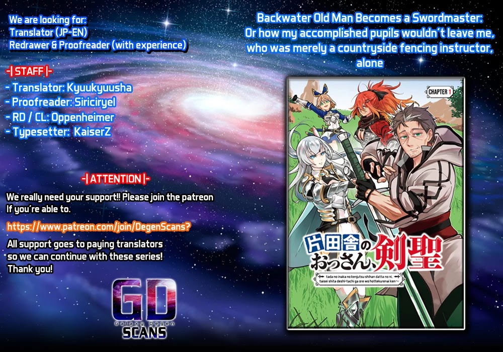 An Old Man From the Countryside Becomes a Swords Saint: I Was Just a Rural Sword Teacher, but My Successful Students Won't Leave Me Alone! Chapter 3 page 1 - Chapter 3: Old man, face The Vice-commander!