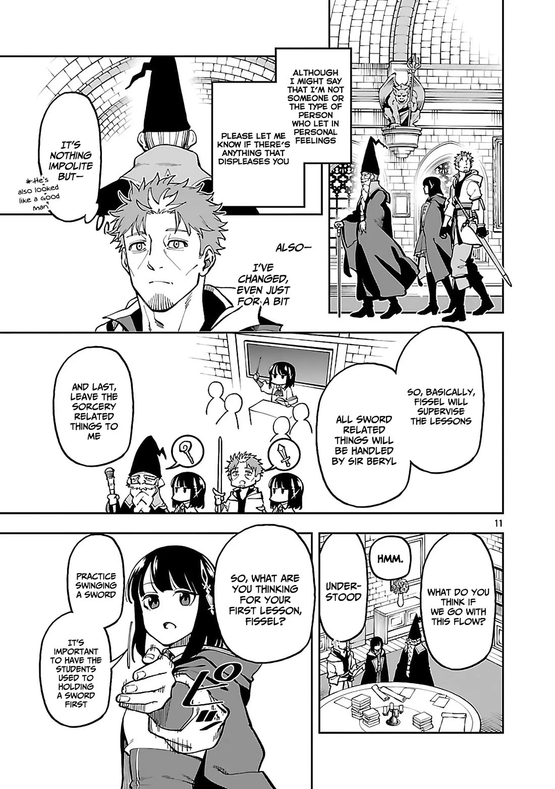 An Old Man From the Countryside Becomes a Swords Saint: I Was Just a Rural Sword Teacher, but My Successful Students Won't Leave Me Alone! Chapter 31 page 12 - Chapter 31: Ossan goes to The Magic Academy!