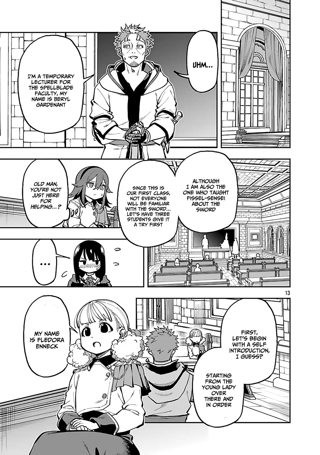 An Old Man From the Countryside Becomes a Swords Saint: I Was Just a Rural Sword Teacher, but My Successful Students Won't Leave Me Alone! Chapter 31 page 14 - Chapter 31: Ossan goes to The Magic Academy!