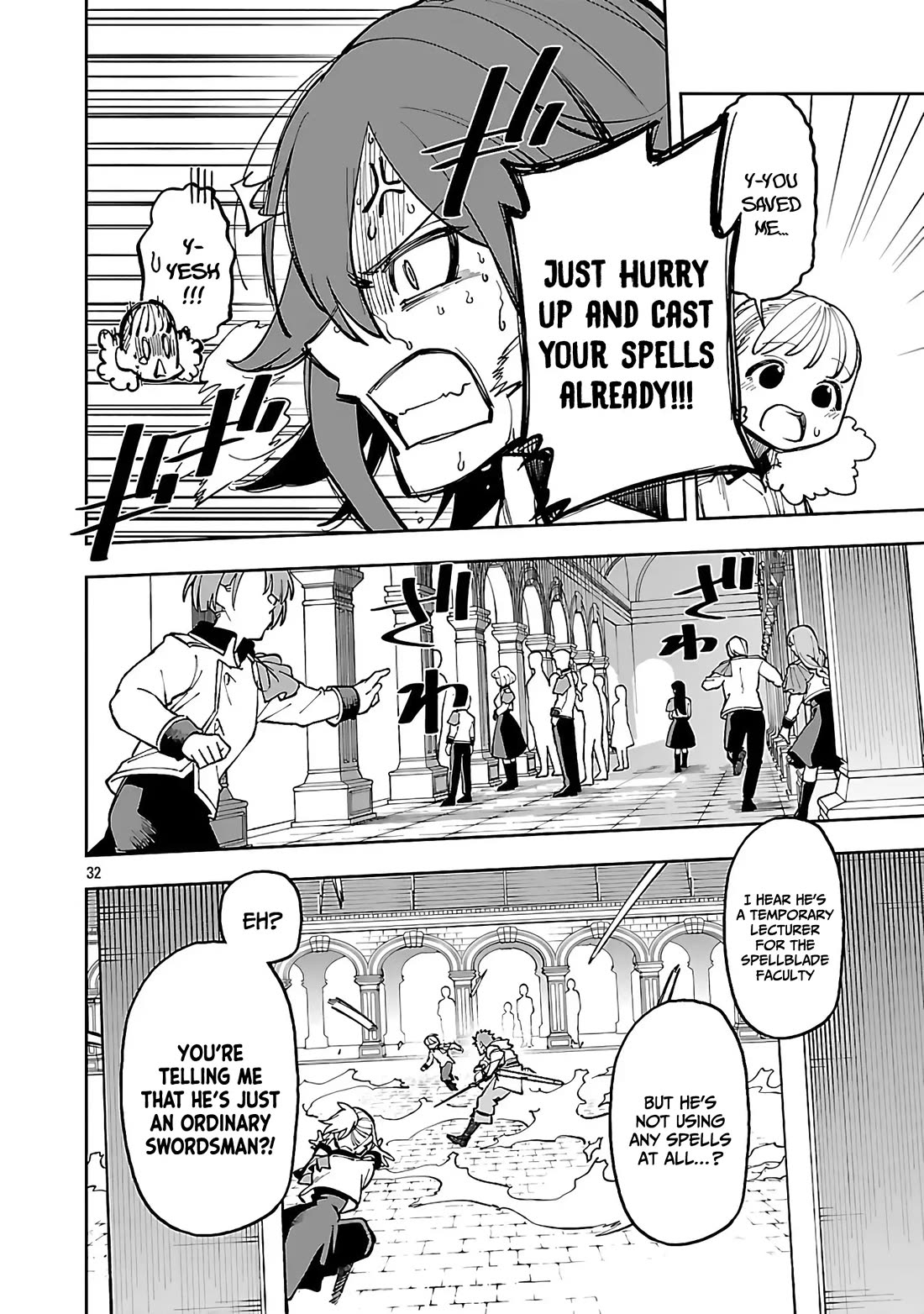 An Old Man From the Countryside Becomes a Swords Saint: I Was Just a Rural Sword Teacher, but My Successful Students Won't Leave Me Alone! Chapter 31 page 32 - Chapter 31: Ossan goes to The Magic Academy!
