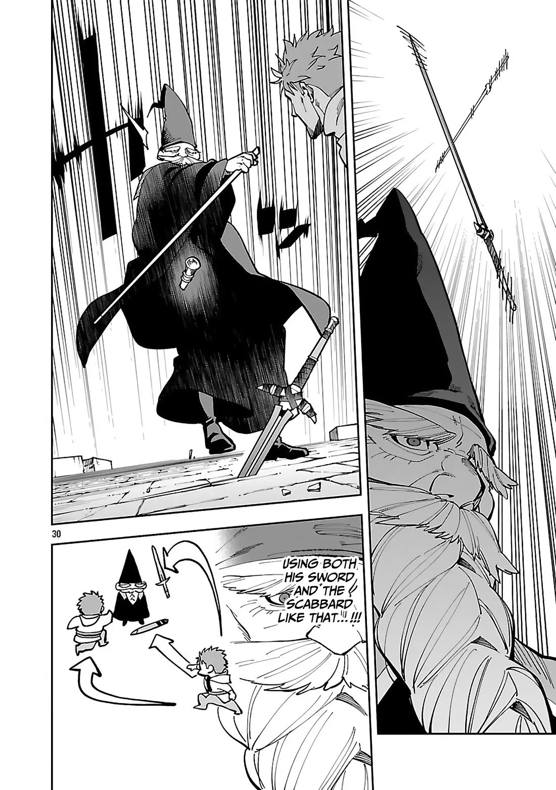 An Old Man From the Countryside Becomes a Swords Saint: I Was Just a Rural Sword Teacher, but My Successful Students Won't Leave Me Alone! Chapter 32 page 28 - Chapter 32: Old Man, Cut The Spell!