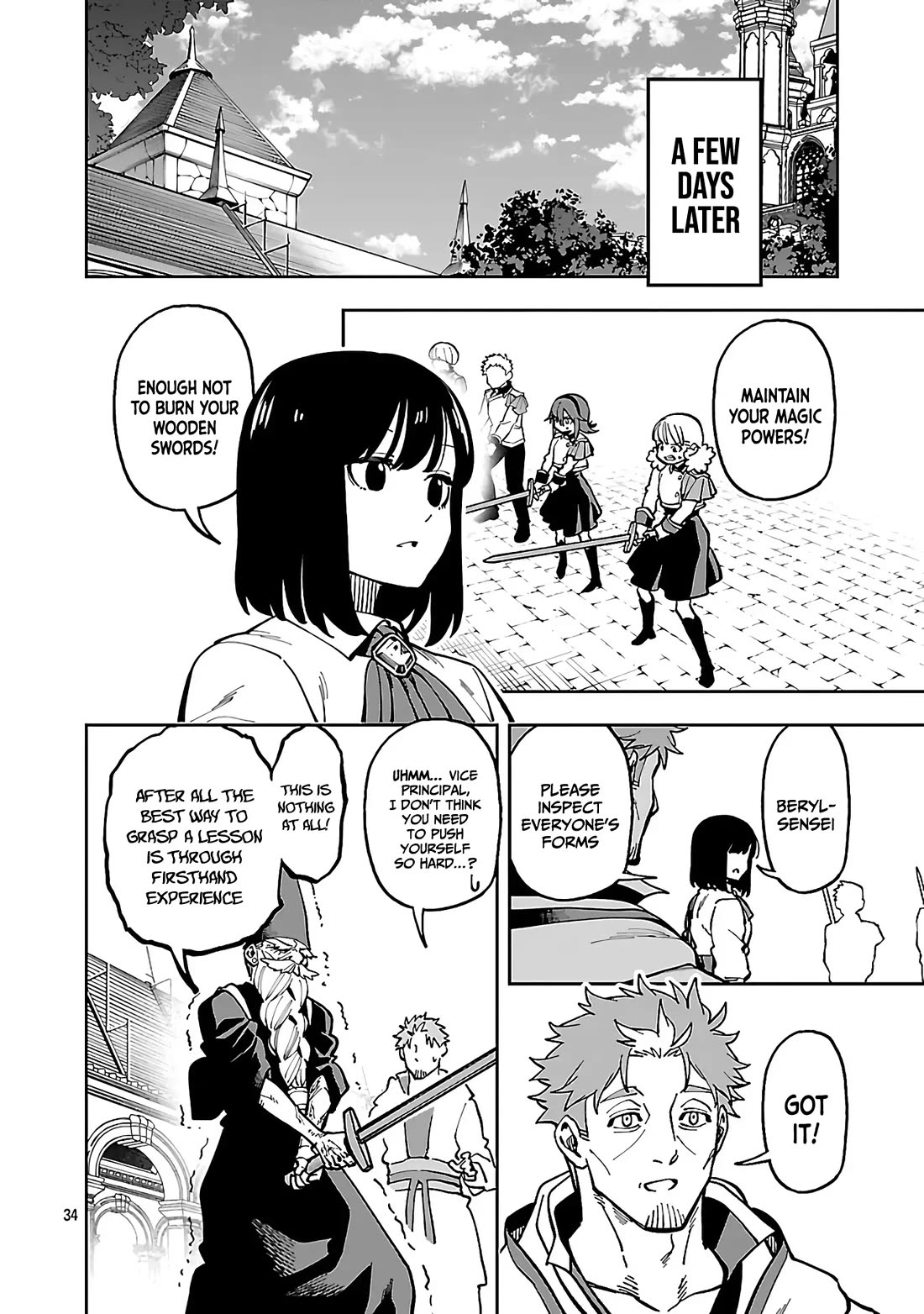 An Old Man From the Countryside Becomes a Swords Saint: I Was Just a Rural Sword Teacher, but My Successful Students Won't Leave Me Alone! Chapter 32 page 32 - Chapter 32: Old Man, Cut The Spell!