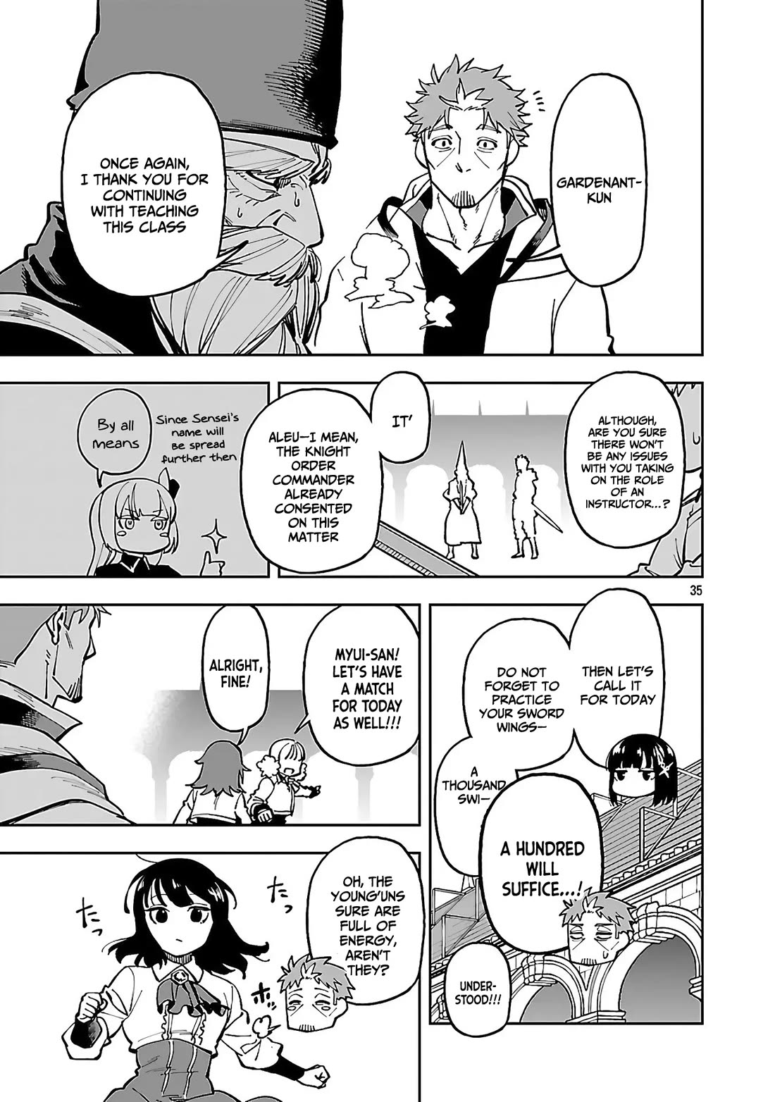 An Old Man From the Countryside Becomes a Swords Saint: I Was Just a Rural Sword Teacher, but My Successful Students Won't Leave Me Alone! Chapter 32 page 33 - Chapter 32: Old Man, Cut The Spell!