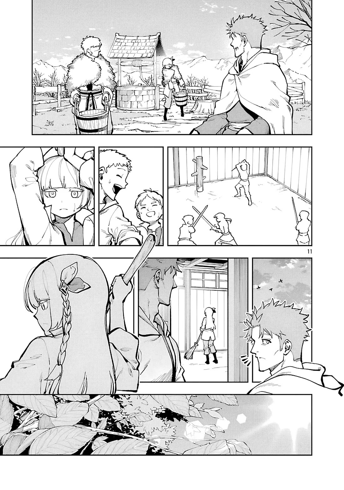 An Old Man From the Countryside Becomes a Swords Saint: I Was Just a Rural Sword Teacher, but My Successful Students Won't Leave Me Alone! Chapter 34.1 page 12 - Chapter 34.1: Old man takes a disciple!!