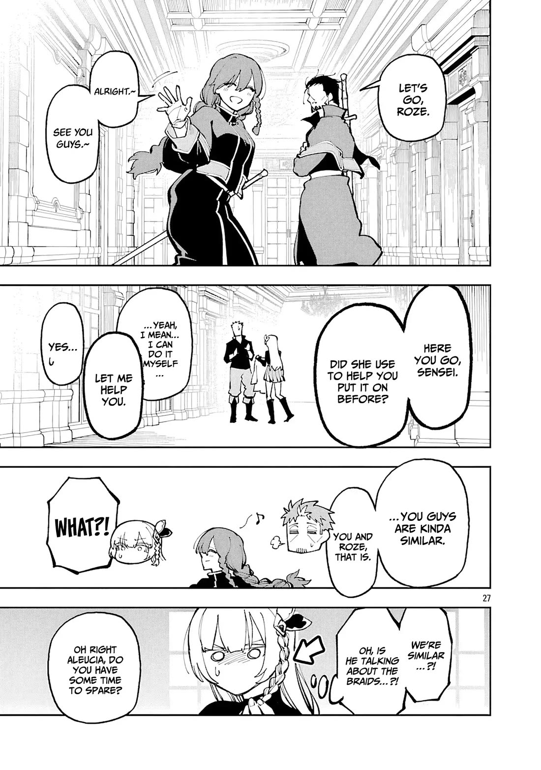 An Old Man From the Countryside Becomes a Swords Saint: I Was Just a Rural Sword Teacher, but My Successful Students Won't Leave Me Alone! Chapter 36 page 28 - Chapter 36: Old man, sees through!